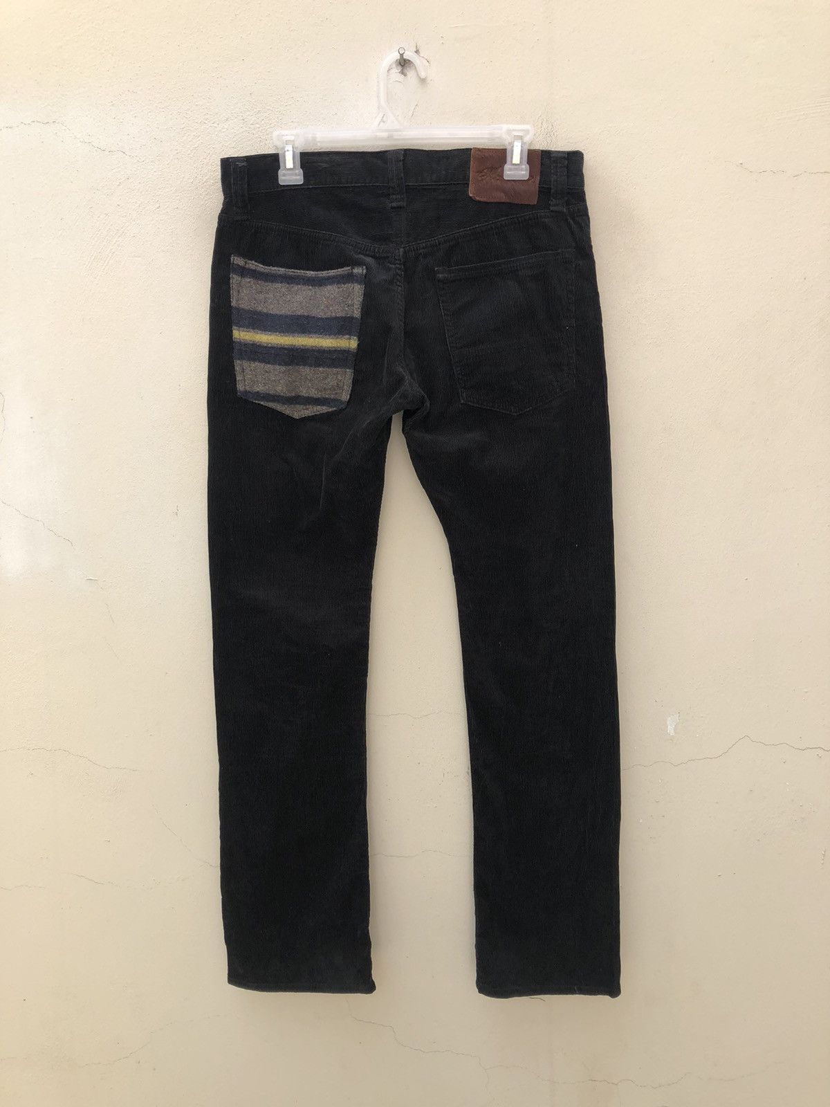 Vintage Acoustic Made in Japan Corduroy Pant Black Size US 31 - 6 Thumbnail