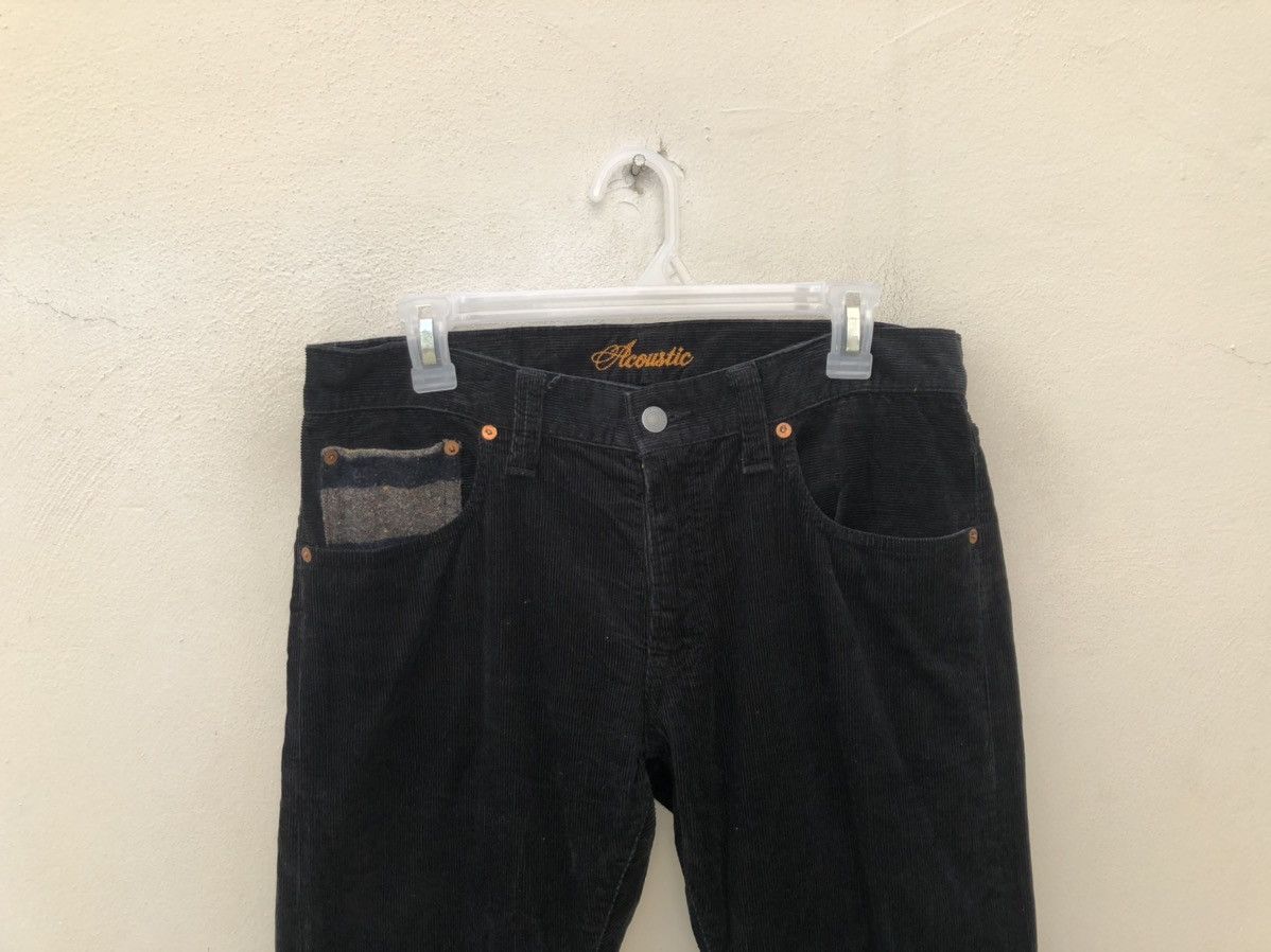 Vintage Acoustic Made in Japan Corduroy Pant Black Size US 31 - 14 Thumbnail
