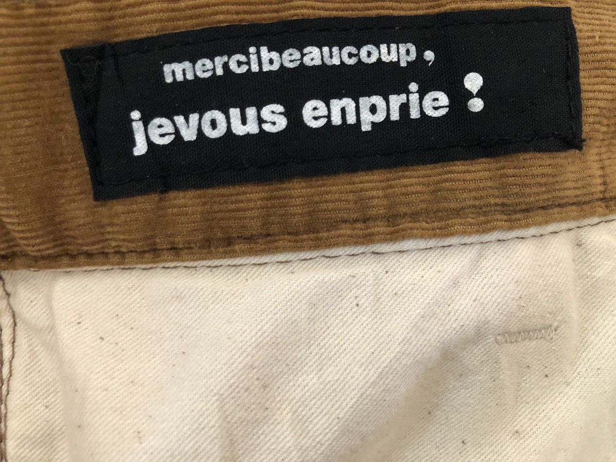 Issey Miyake Mercibeaucoup Size 3 Drop Crotch Corduroy Pant Size US 34 / EU 50 - 9 Thumbnail