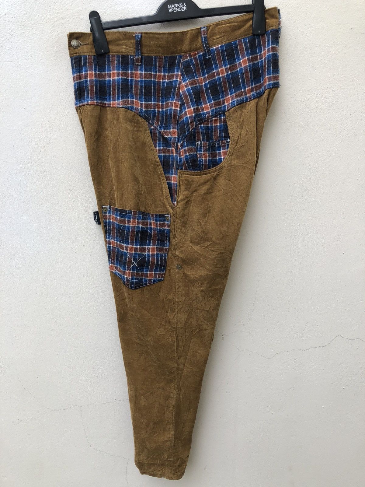 Issey Miyake Mercibeaucoup Size 3 Drop Crotch Corduroy Pant Size US 34 / EU 50 - 7 Thumbnail