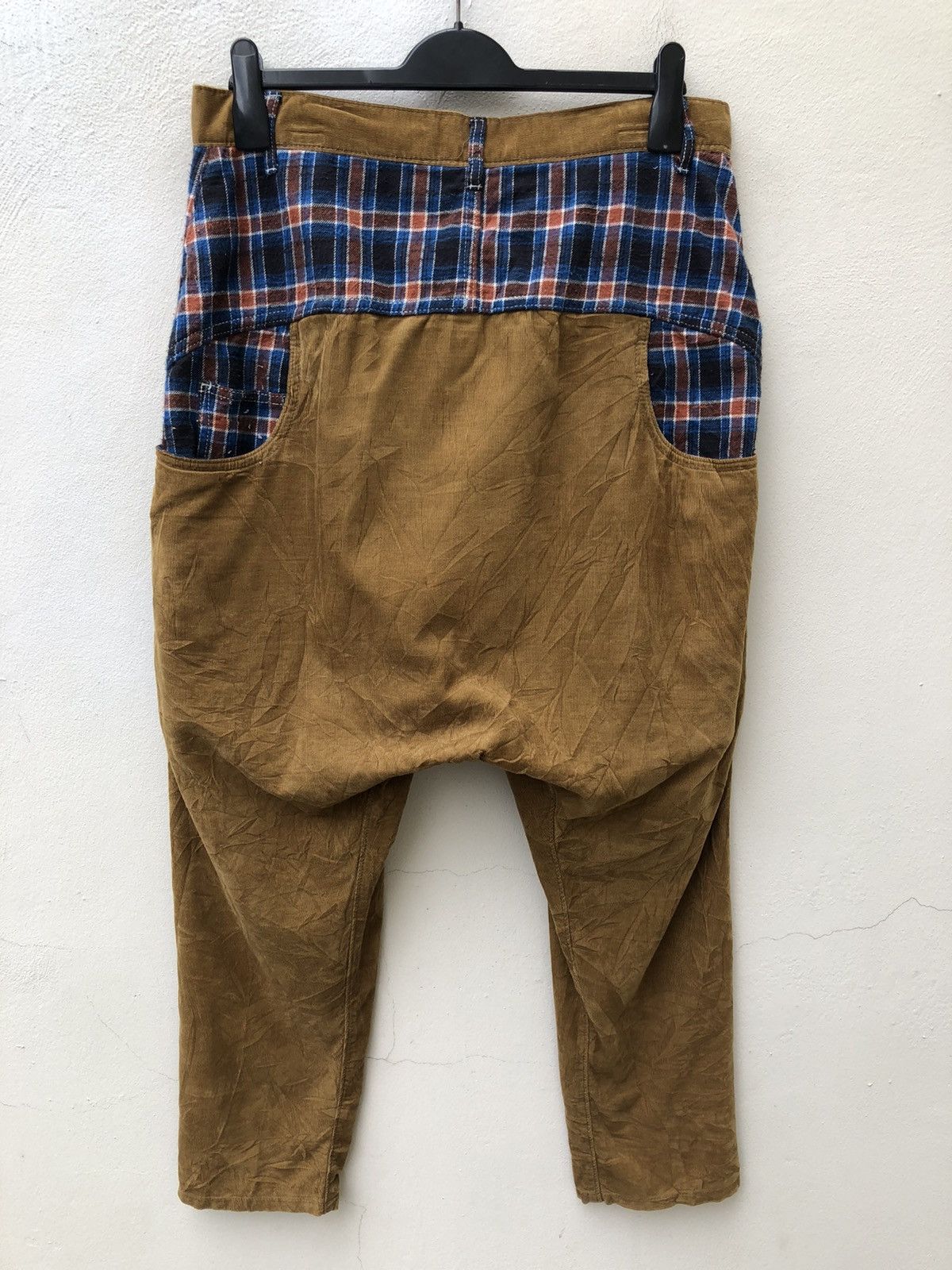 Issey Miyake Mercibeaucoup Size 3 Drop Crotch Corduroy Pant Size US 34 / EU 50 - 5 Thumbnail