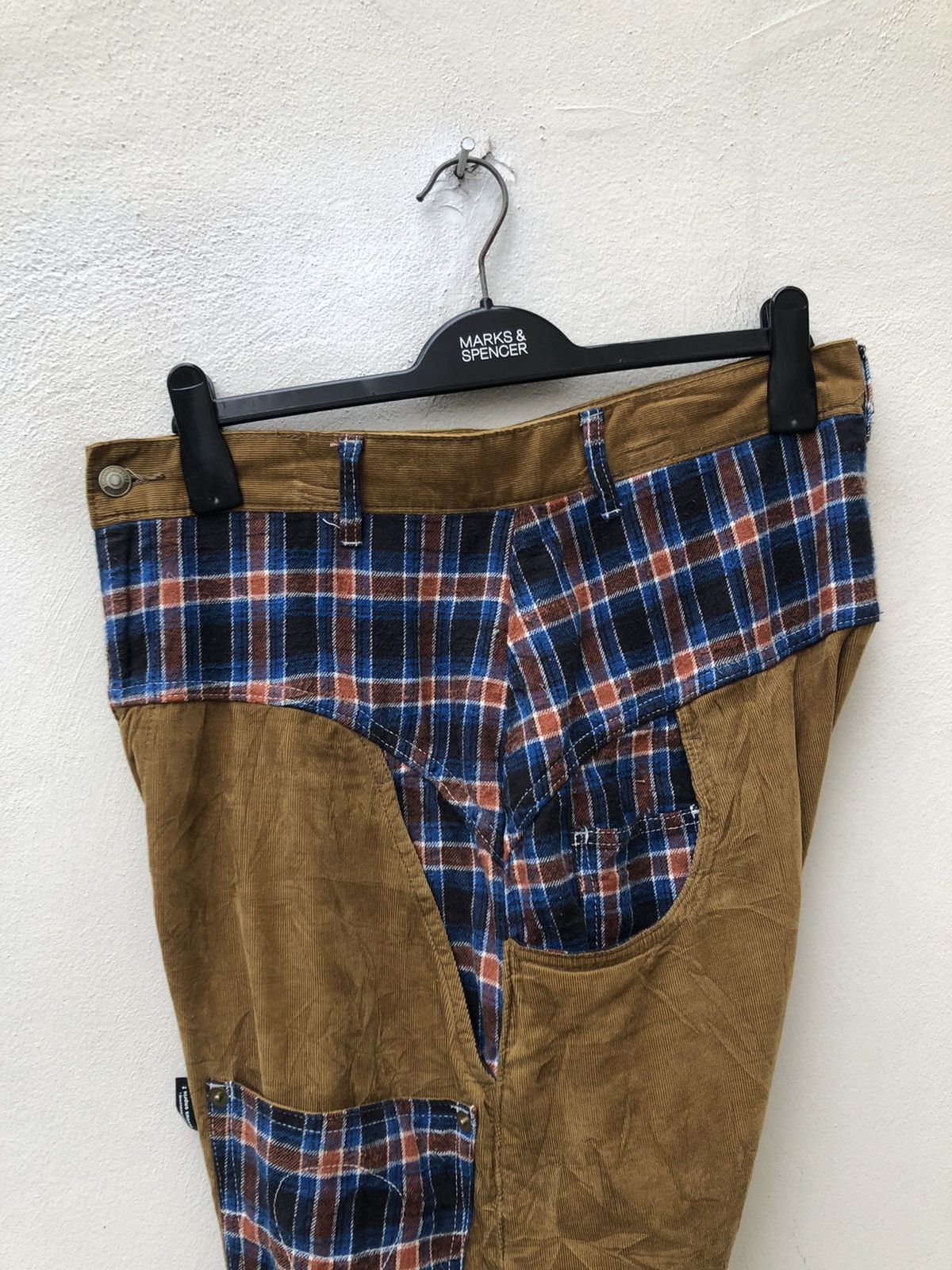 Issey Miyake Mercibeaucoup Size 3 Drop Crotch Corduroy Pant Size US 34 / EU 50 - 8 Thumbnail