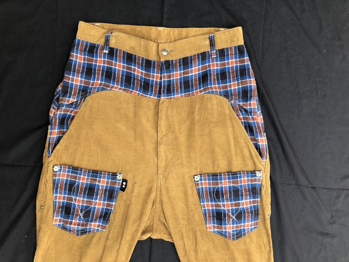 Issey Miyake Mercibeaucoup Size 3 Drop Crotch Corduroy Pant Size US 34 / EU 50 - 12 Thumbnail