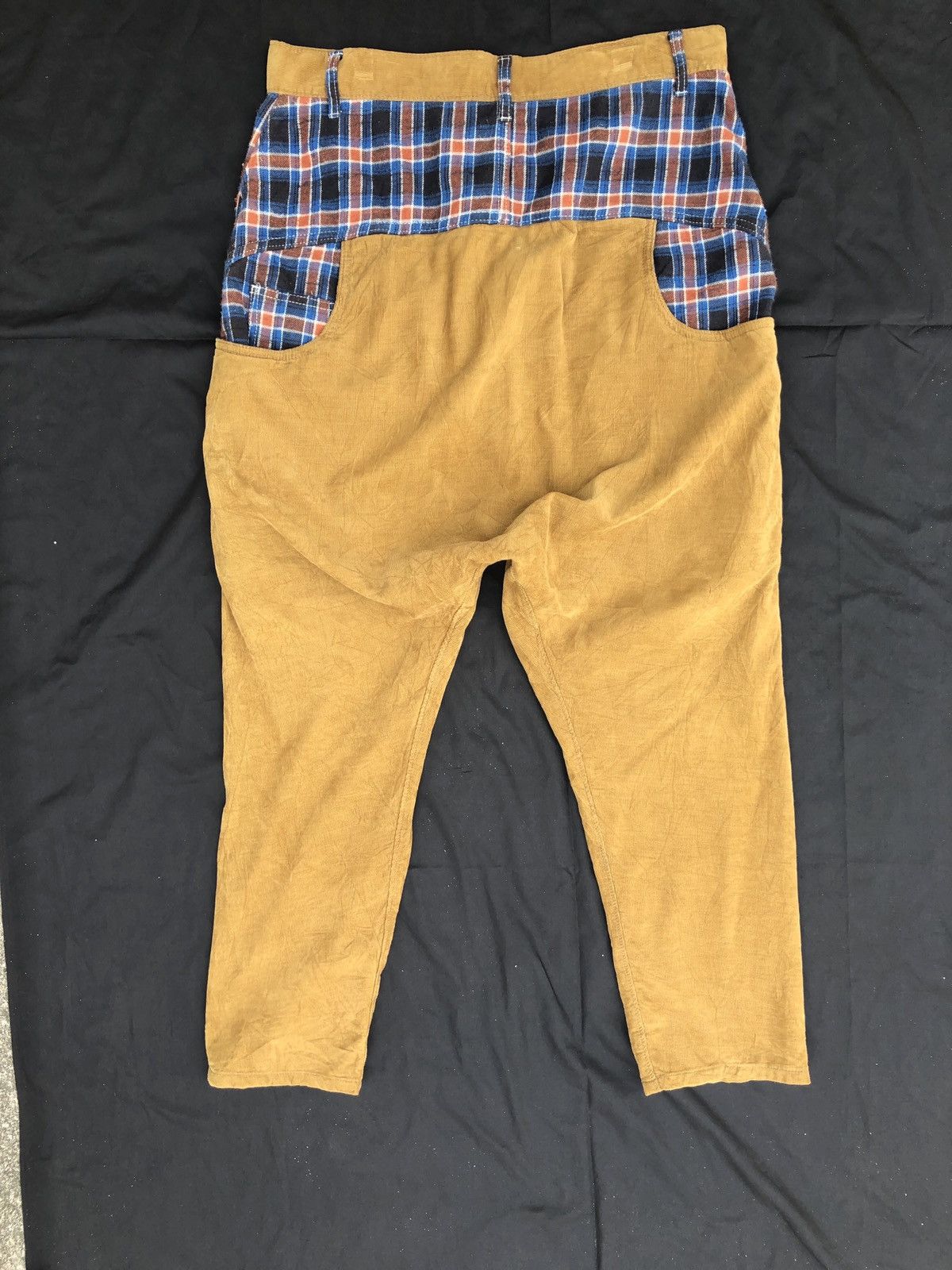 Issey Miyake Mercibeaucoup Size 3 Drop Crotch Corduroy Pant Size US 34 / EU 50 - 19 Thumbnail