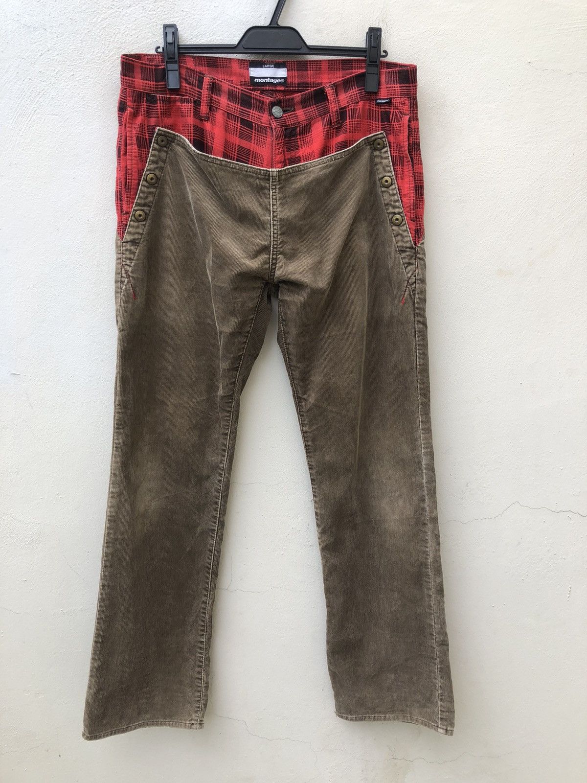 Montage Vintage Montage Made in Japan Corduroy Pant Size US 34 / EU 50 - 1 Thumbnail