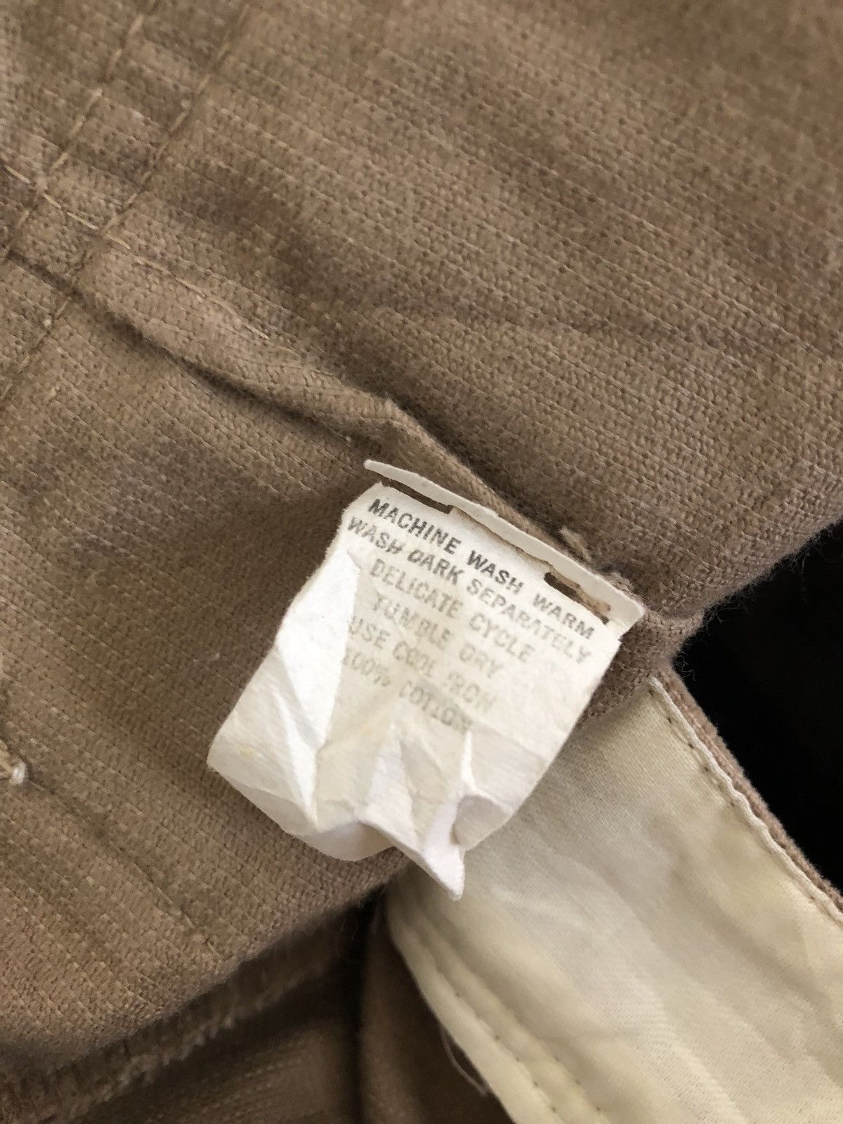 Vintage 70s Robert Kirk Cargo Corduroy Trouser Pant Size US 36 / EU 52 - 13 Thumbnail