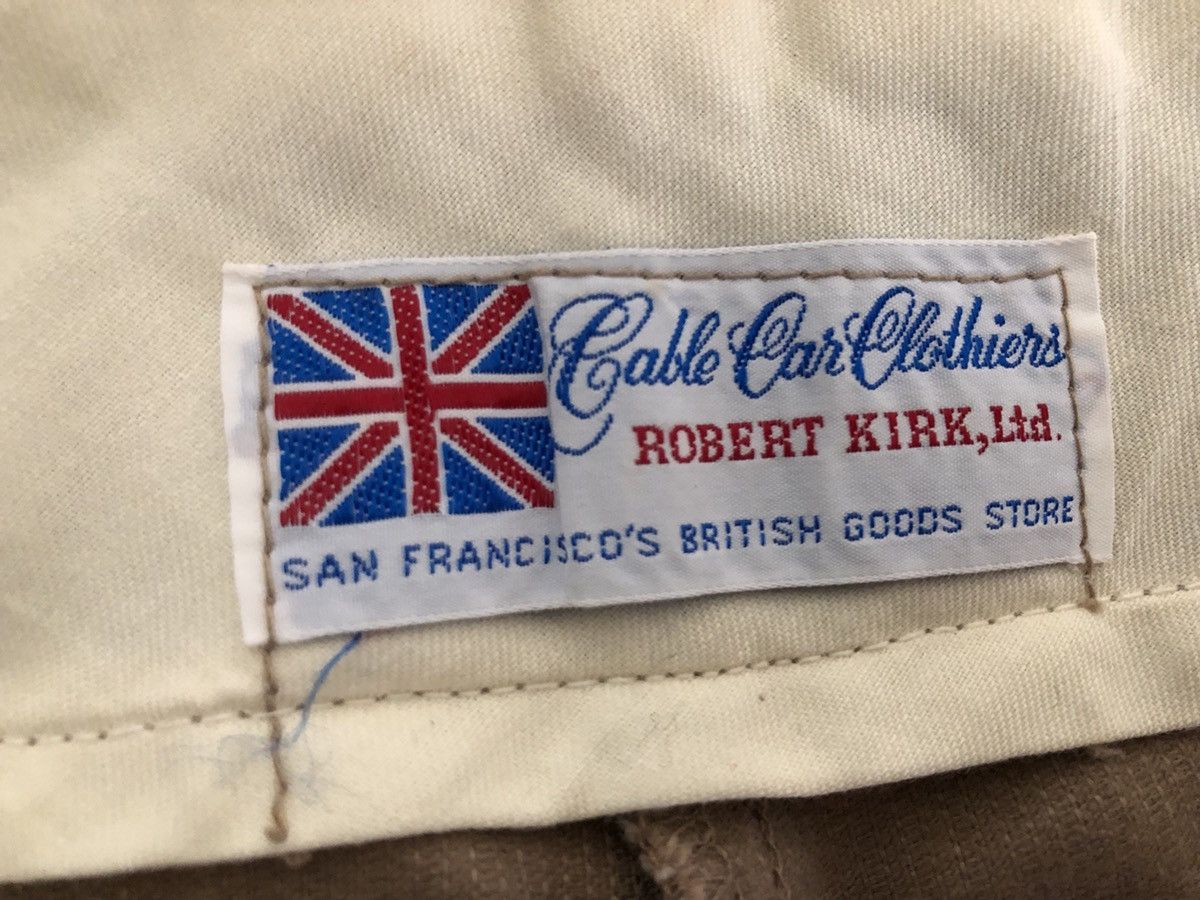 Vintage 70s Robert Kirk Cargo Corduroy Trouser Pant Size US 36 / EU 52 - 11 Thumbnail