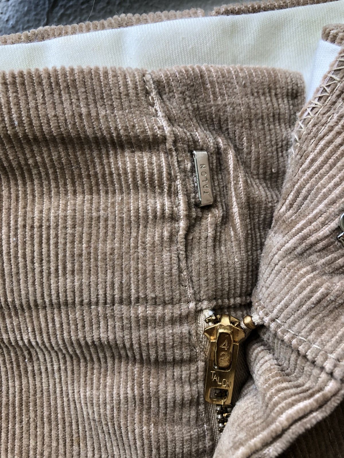 Vintage 70s Robert Kirk Cargo Corduroy Trouser Pant Size US 36 / EU 52 - 4 Thumbnail