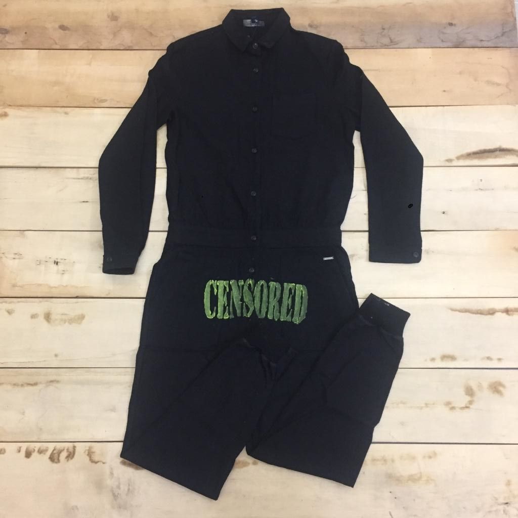 Woolrich Woolen Mills Z333 NWT WOOLRICH JOHN RICH & BROS PAINTED CENSORED OVERALL Size US 30 / EU 46 - 1 Thumbnail
