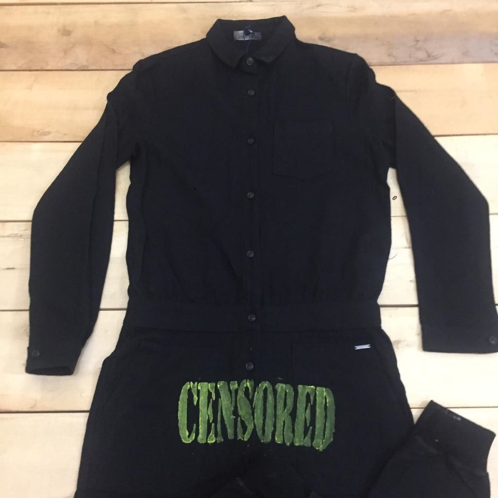 Woolrich Woolen Mills Z333 NWT WOOLRICH JOHN RICH & BROS PAINTED CENSORED OVERALL Size US 30 / EU 46 - 3 Thumbnail