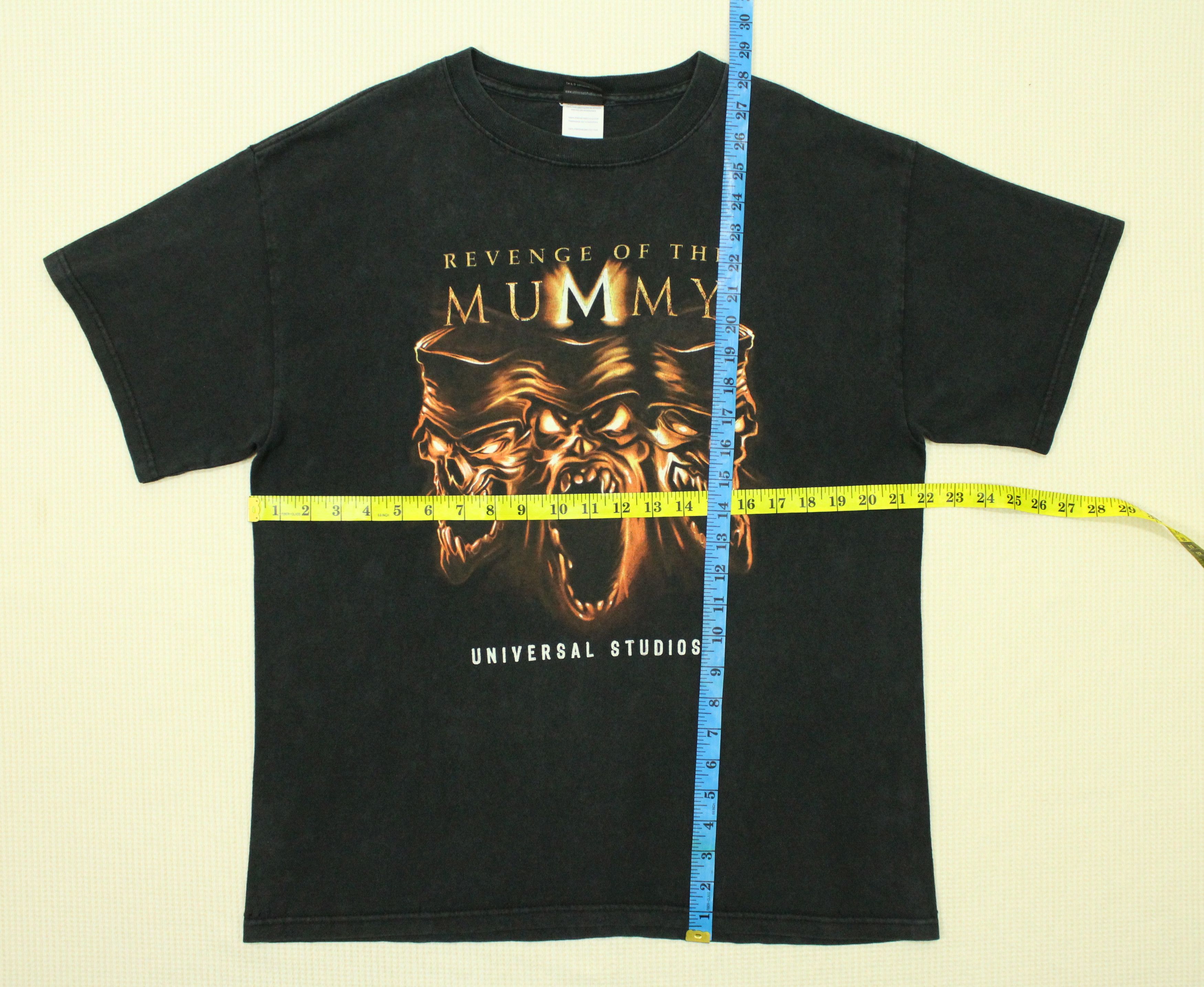 Expert Horror × Vintage Vintage The MUMMY T Shirt Revenge Of The Mummy Size US L / EU 52-54 / 3 - 16 Thumbnail