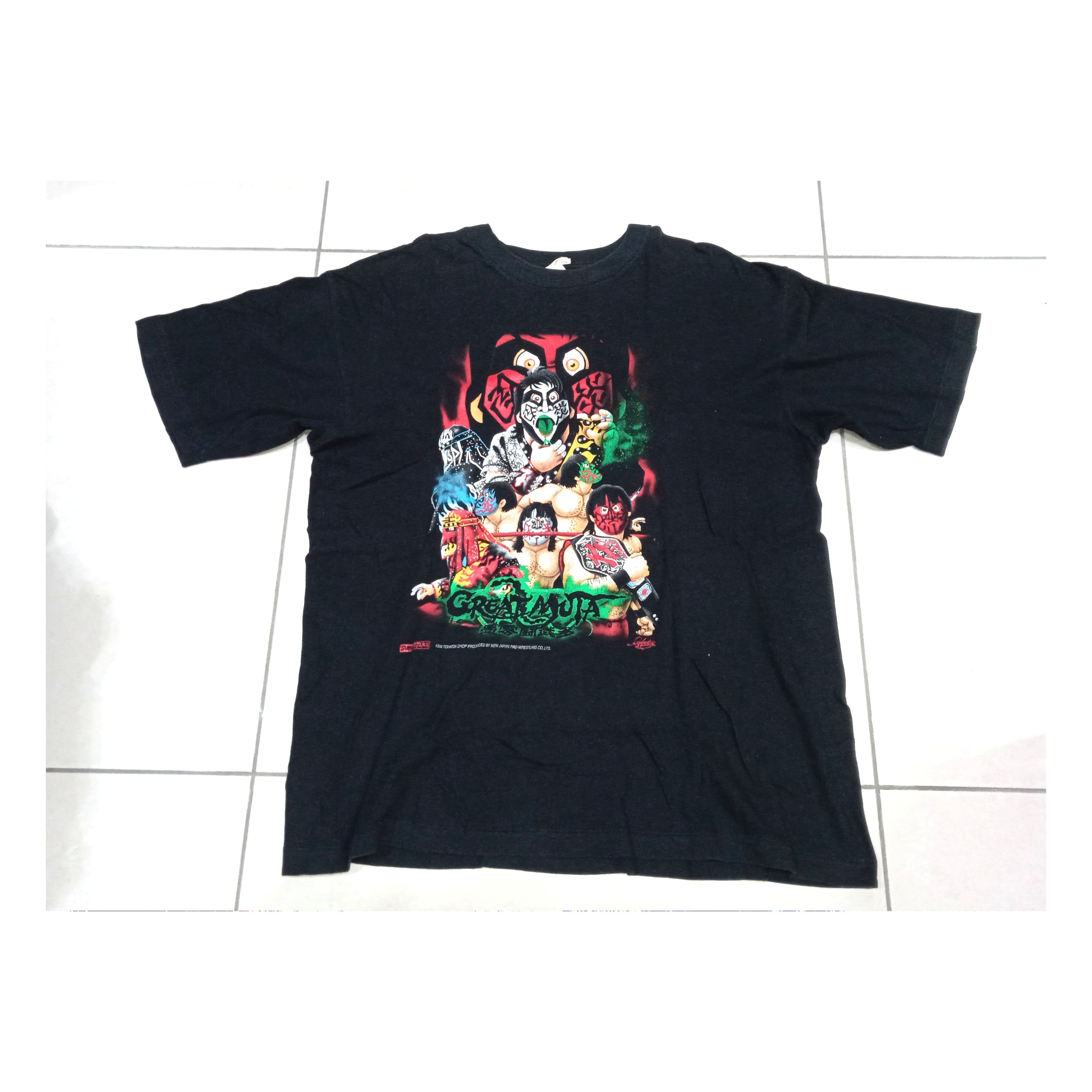 Other Vintage NJPW Great Muta 90s T Shirt Size US L / EU 52-54 / 3 - 1 Thumbnail