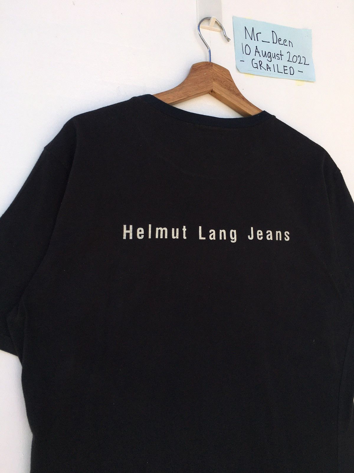 Helmut Lang Vintage SS1998 Helmut Lang Jeans Limited Edition Tshirt Size US M / EU 48-50 / 2 - 8 Thumbnail