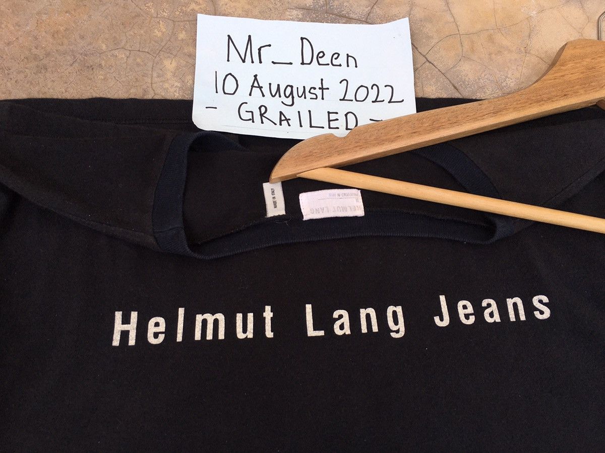 Helmut Lang Vintage SS1998 Helmut Lang Jeans Limited Edition Tshirt Size US M / EU 48-50 / 2 - 1 Thumbnail