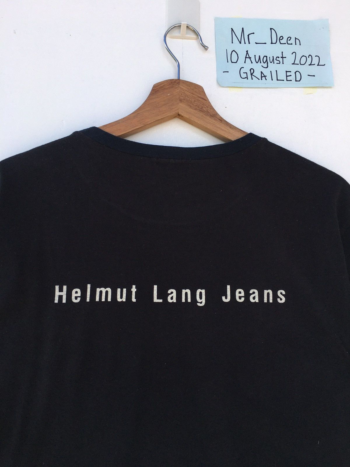 Helmut Lang Vintage SS1998 Helmut Lang Jeans Limited Edition Tshirt Size US M / EU 48-50 / 2 - 7 Thumbnail
