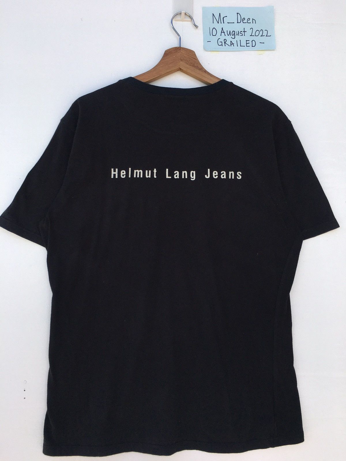 Helmut Lang Vintage SS1998 Helmut Lang Jeans Limited Edition Tshirt Size US M / EU 48-50 / 2 - 5 Thumbnail