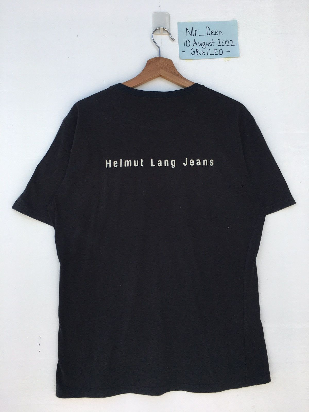 Helmut Lang Vintage SS1998 Helmut Lang Jeans Limited Edition Tshirt Size US M / EU 48-50 / 2 - 2 Thumbnail