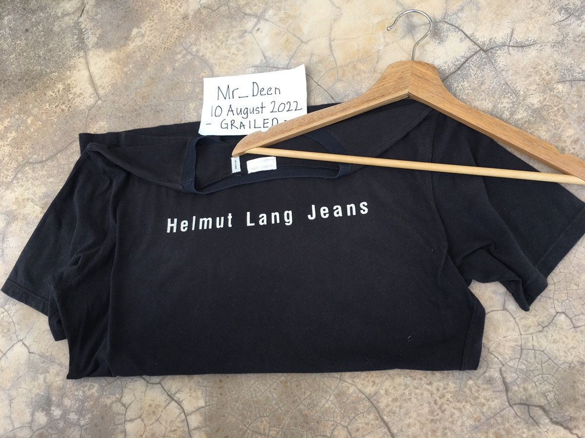 Helmut Lang Vintage SS1998 Helmut Lang Jeans Limited Edition Tshirt Size US M / EU 48-50 / 2 - 22 Thumbnail