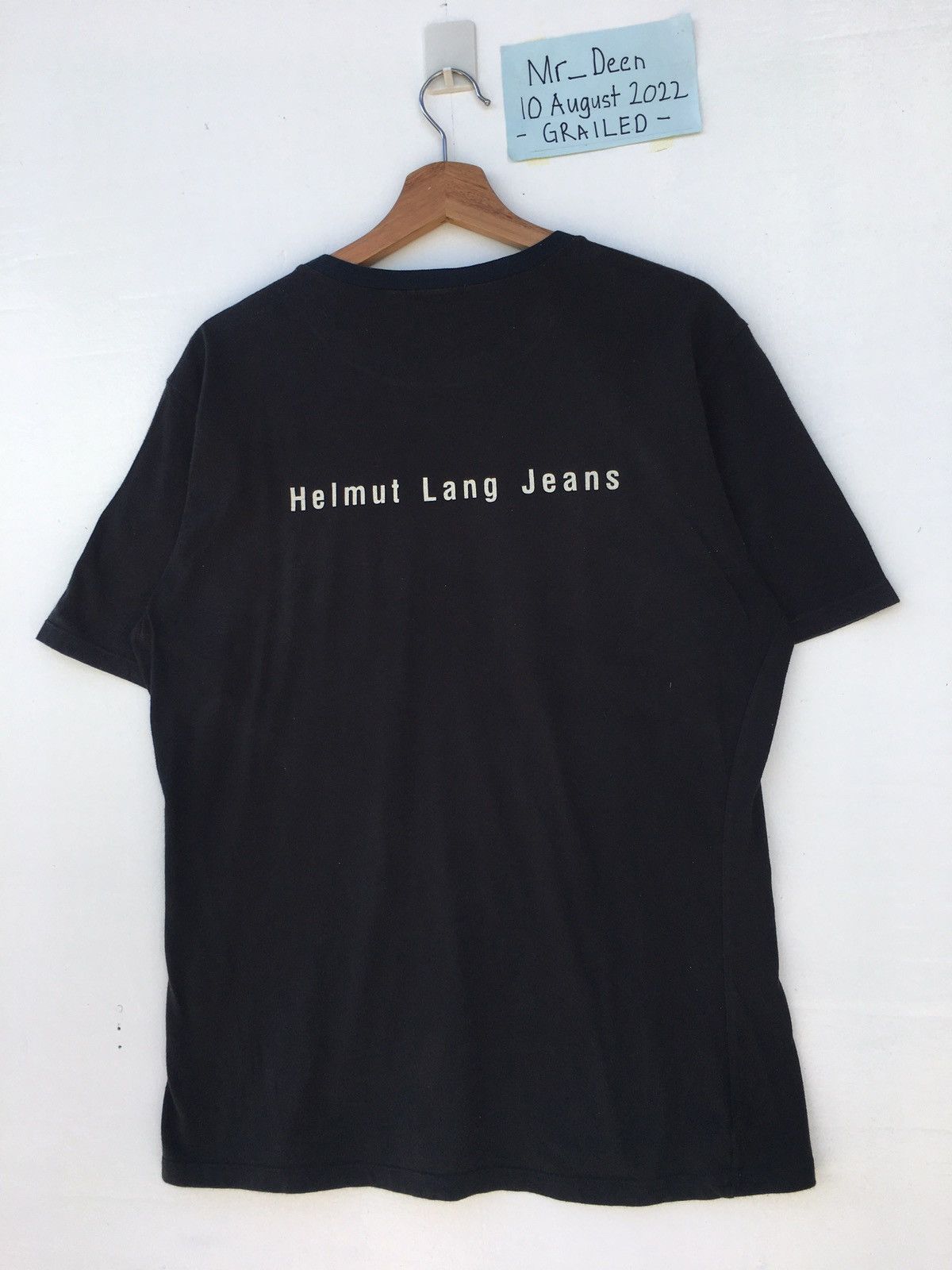 Helmut Lang Vintage SS1998 Helmut Lang Jeans Limited Edition Tshirt Size US M / EU 48-50 / 2 - 4 Thumbnail