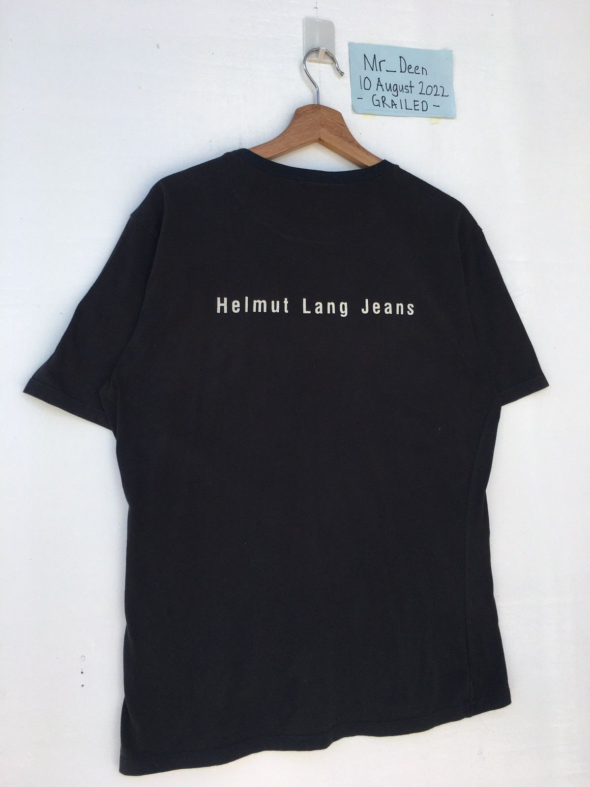 Helmut Lang Vintage SS1998 Helmut Lang Jeans Limited Edition Tshirt Size US M / EU 48-50 / 2 - 3 Thumbnail
