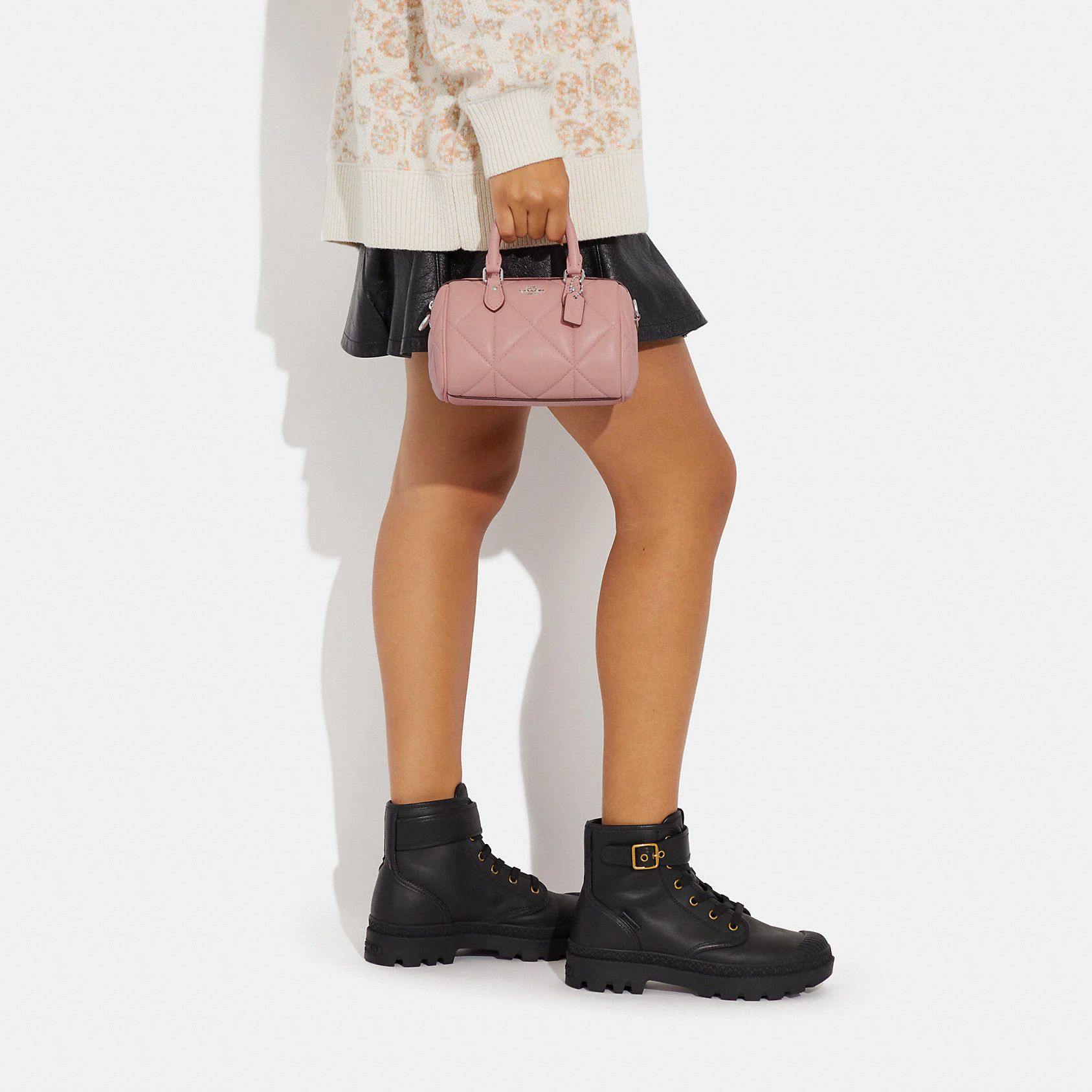 Mini Rowan Crossbody With Puffy Diamond Quilting
