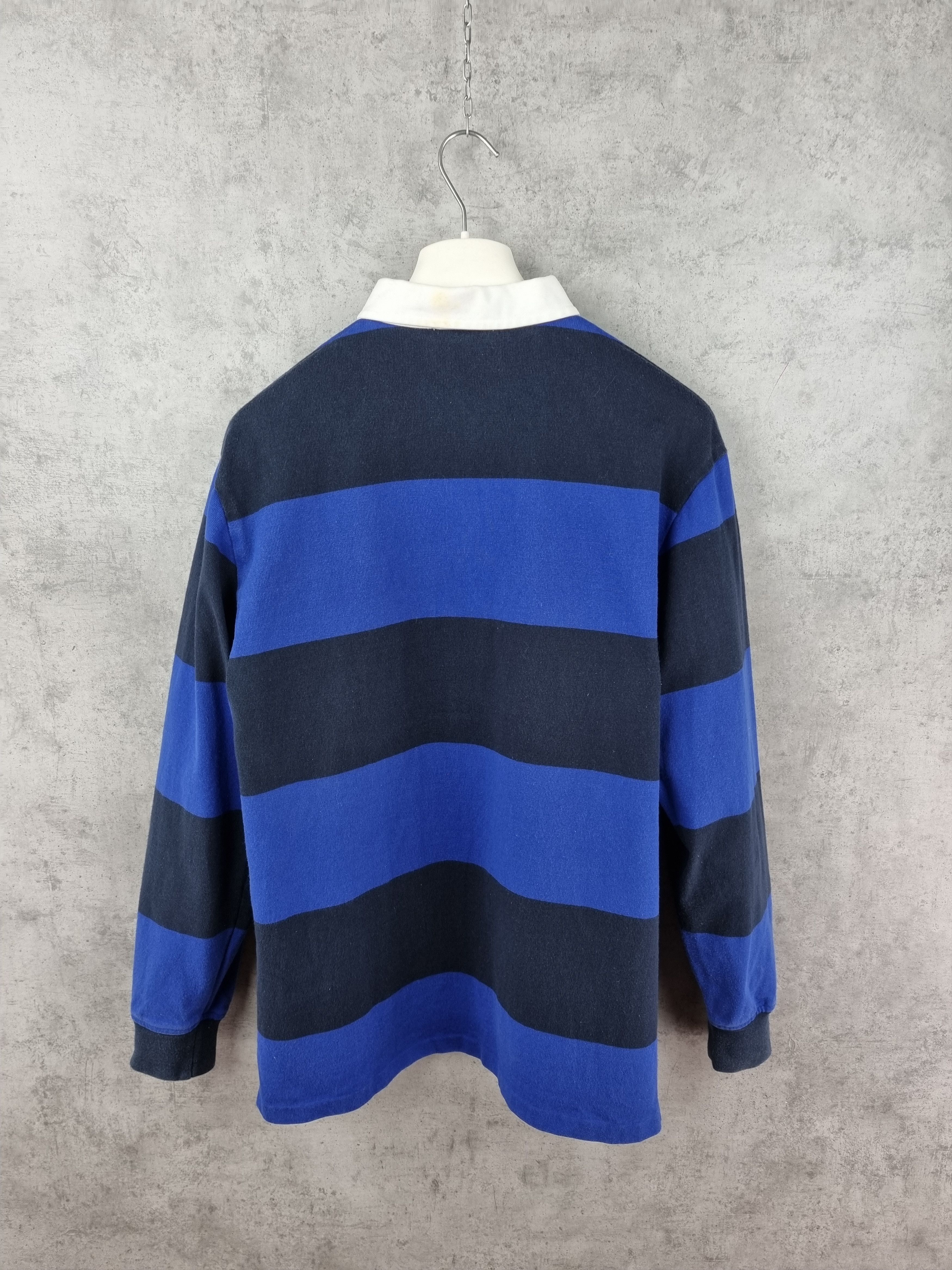 Vintage Iconic Vintage 90's Striped Sweater Shirt Size US L / EU 52-54 / 3 - 2 Thumbnail