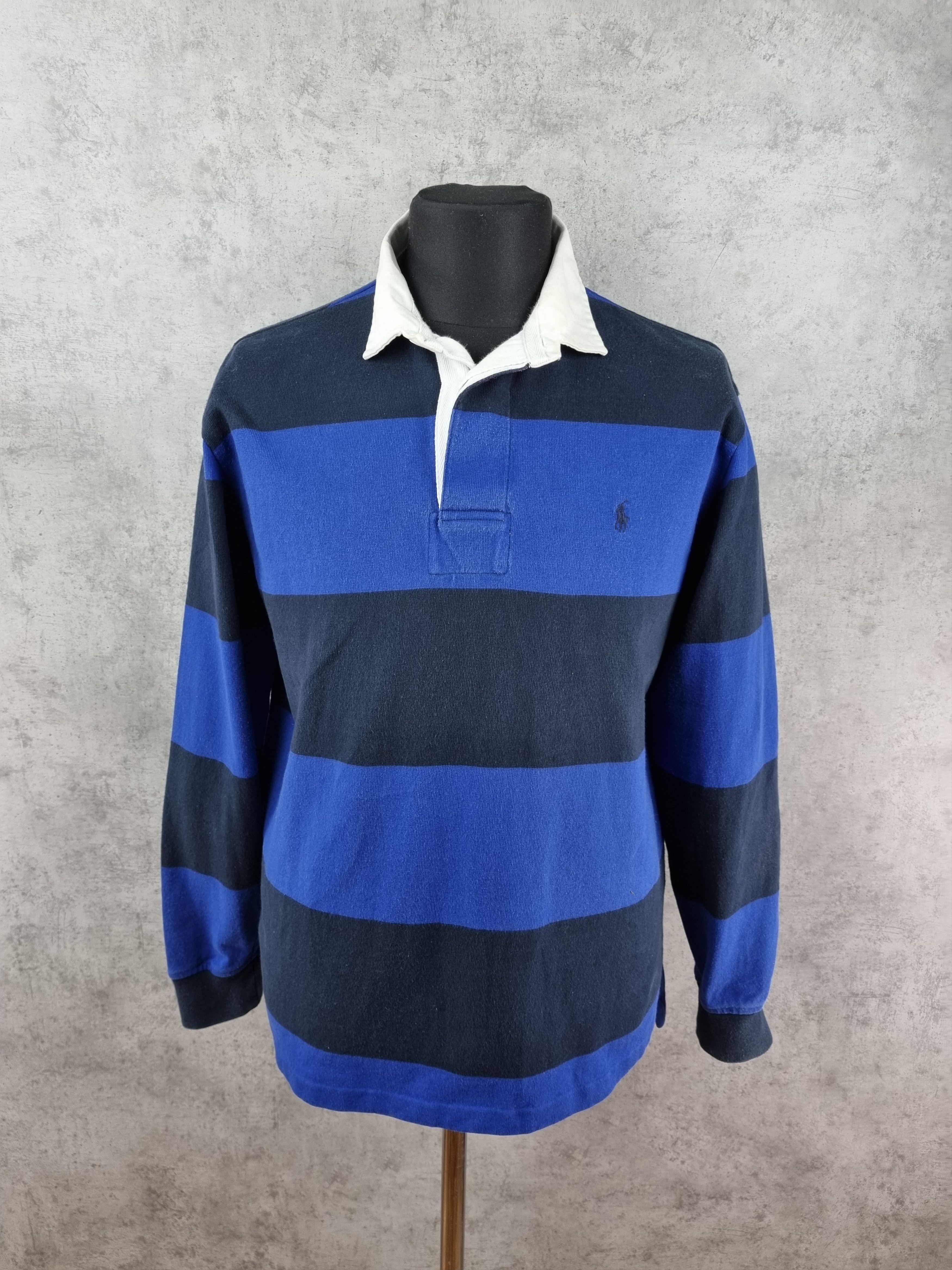 Vintage Iconic Vintage 90's Striped Sweater Shirt Size US L / EU 52-54 / 3 - 10 Thumbnail