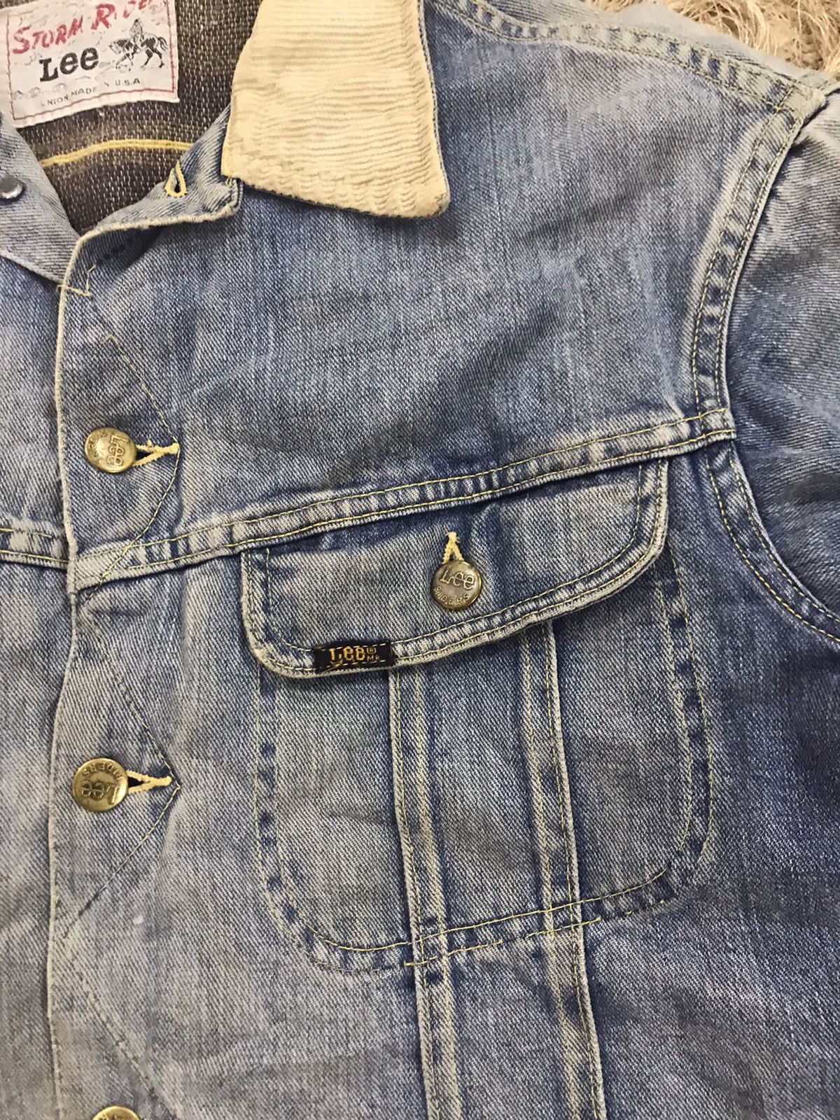 Lee 70s Union Made In Usa Lee Storm Riders distressed jacket Size US M / EU 48-50 / 2 - 10 Thumbnail