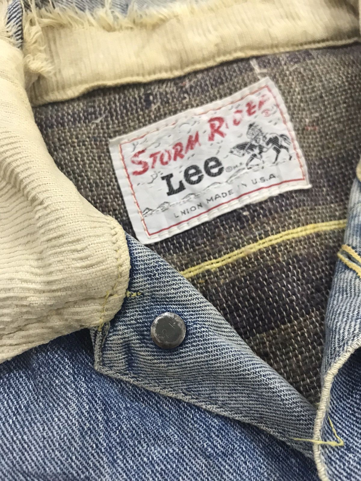 Lee 70s Union Made In Usa Lee Storm Riders distressed jacket Size US M / EU 48-50 / 2 - 9 Thumbnail