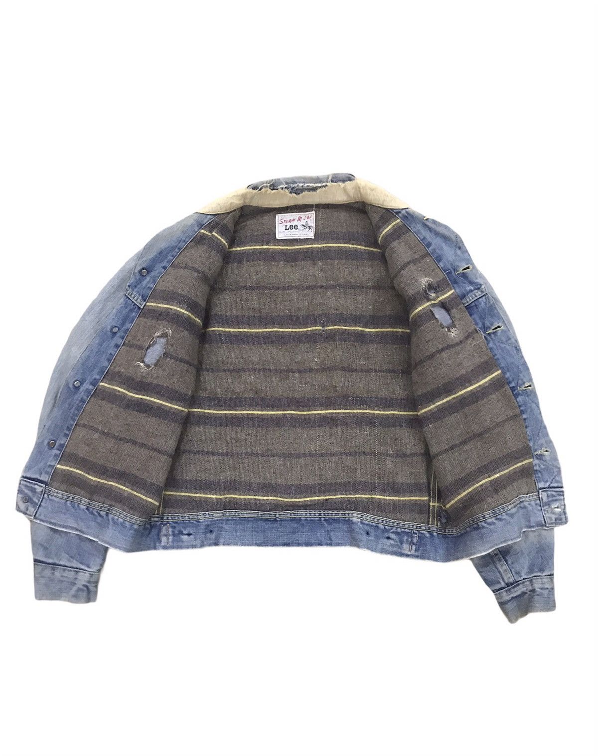 Lee 70s Union Made In Usa Lee Storm Riders distressed jacket Size US M / EU 48-50 / 2 - 11 Thumbnail