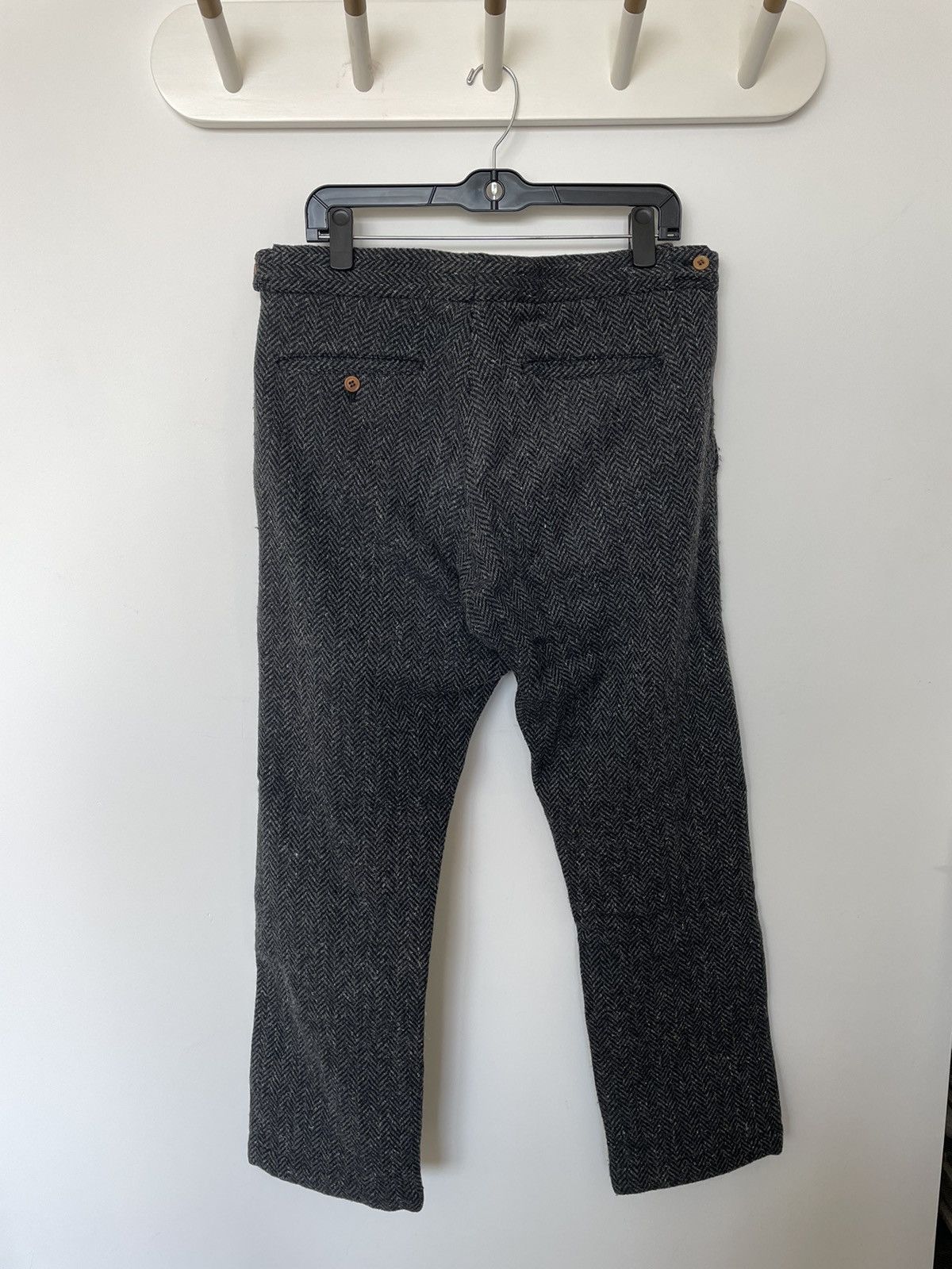 Comme des Garcons Homme Plus Wool twill pants in grey Size US 32 / EU 48 - 5 Thumbnail