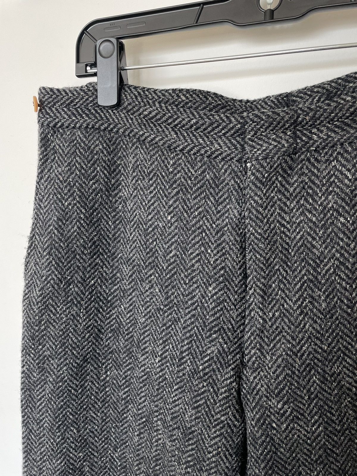 Comme des Garcons Homme Plus Wool twill pants in grey Size US 32 / EU 48 - 2 Thumbnail