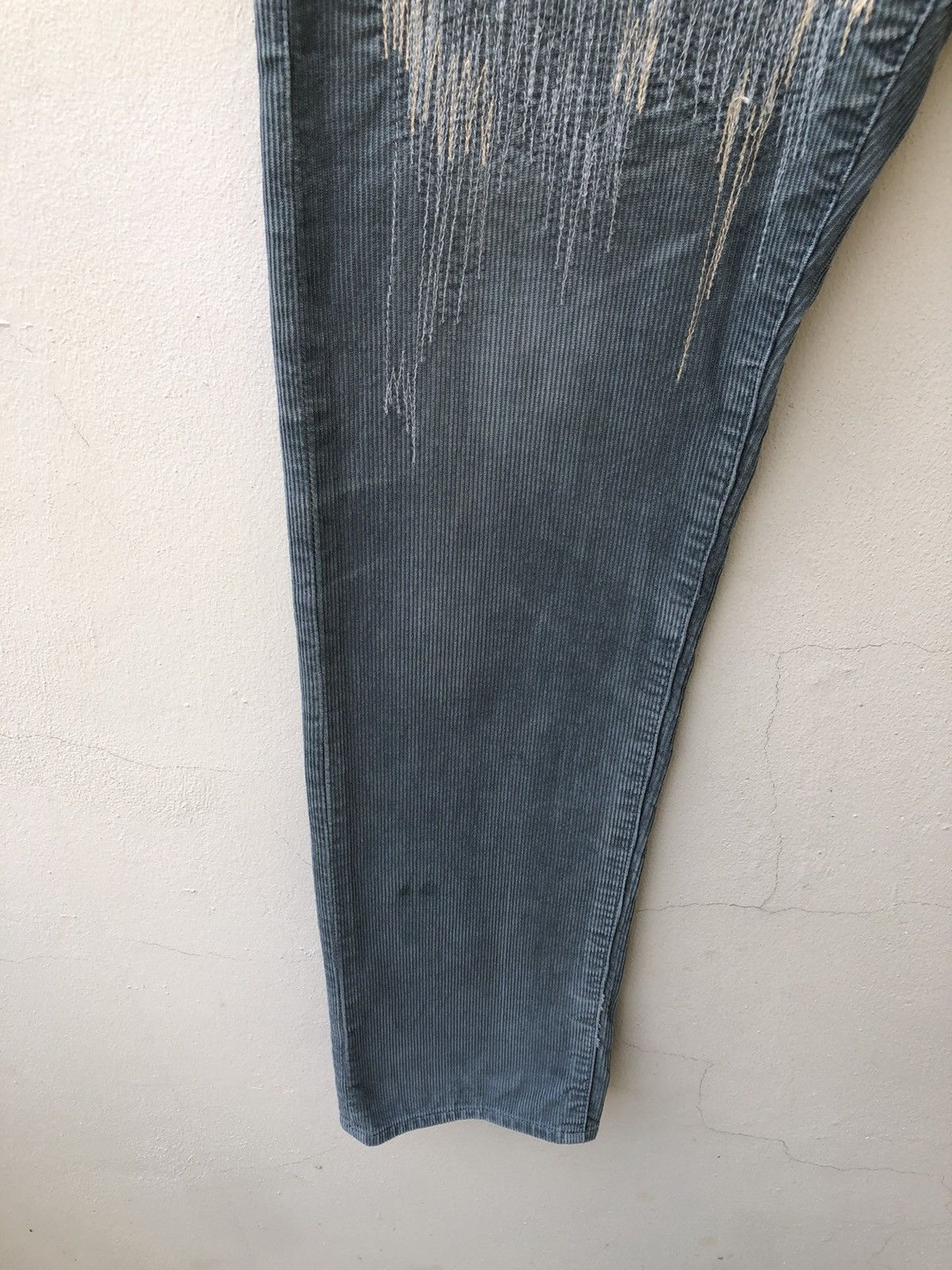 Davit Meursault Japan David Meursault Japan Zig Zag Corduroy Pant Size US 31 - 12 Thumbnail