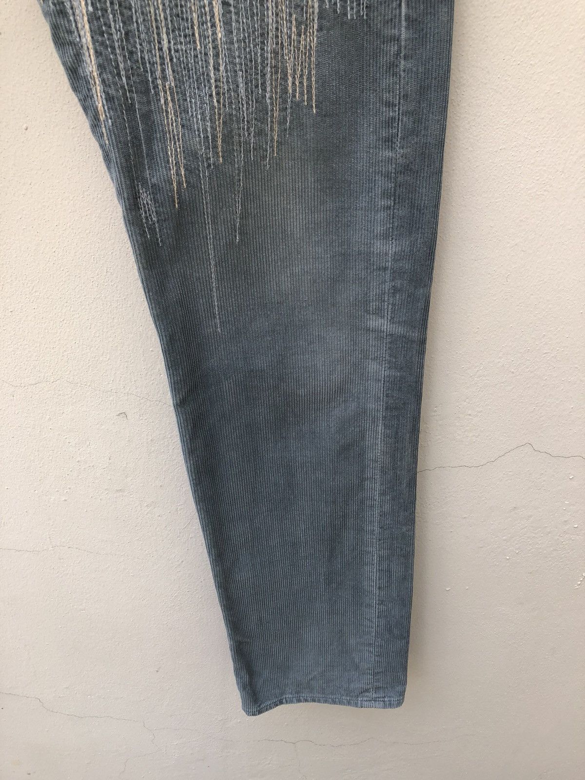 Davit Meursault Japan David Meursault Japan Zig Zag Corduroy Pant Size US 31 - 14 Thumbnail