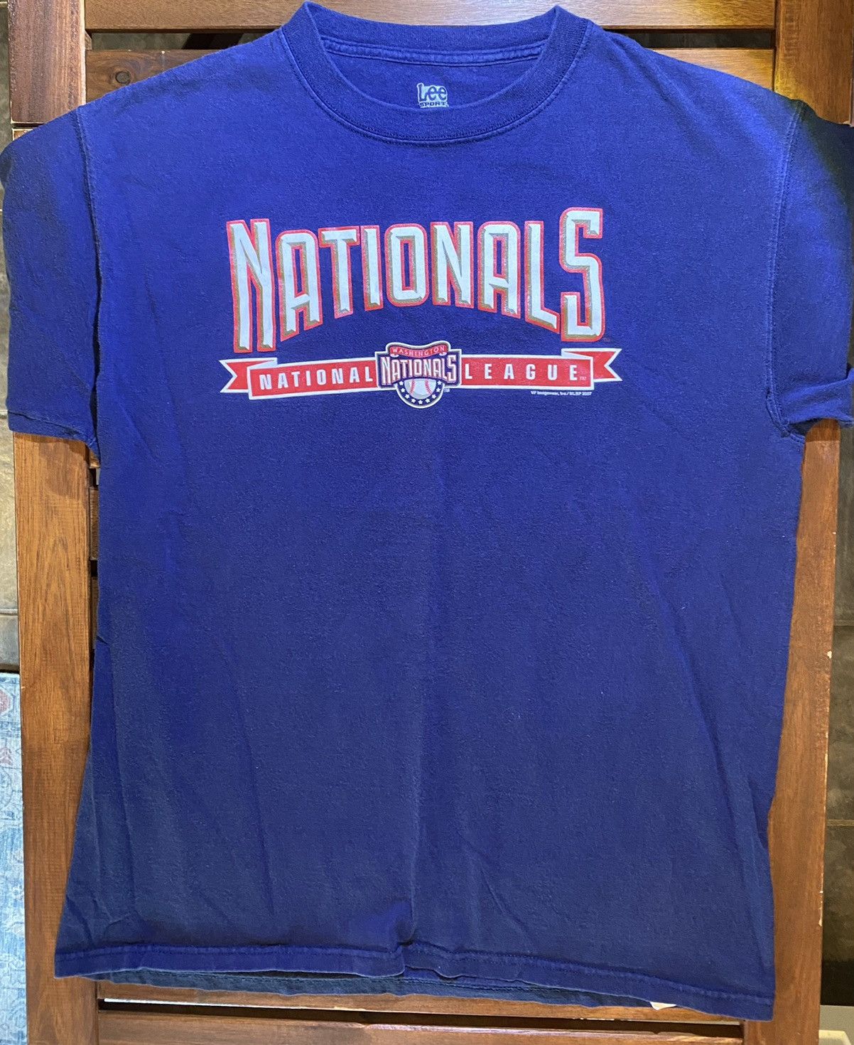 Lee 2007 Y2K Washington Nationals Big Image Lee Tee Size US XL / EU 56 / 4 - 1 Thumbnail