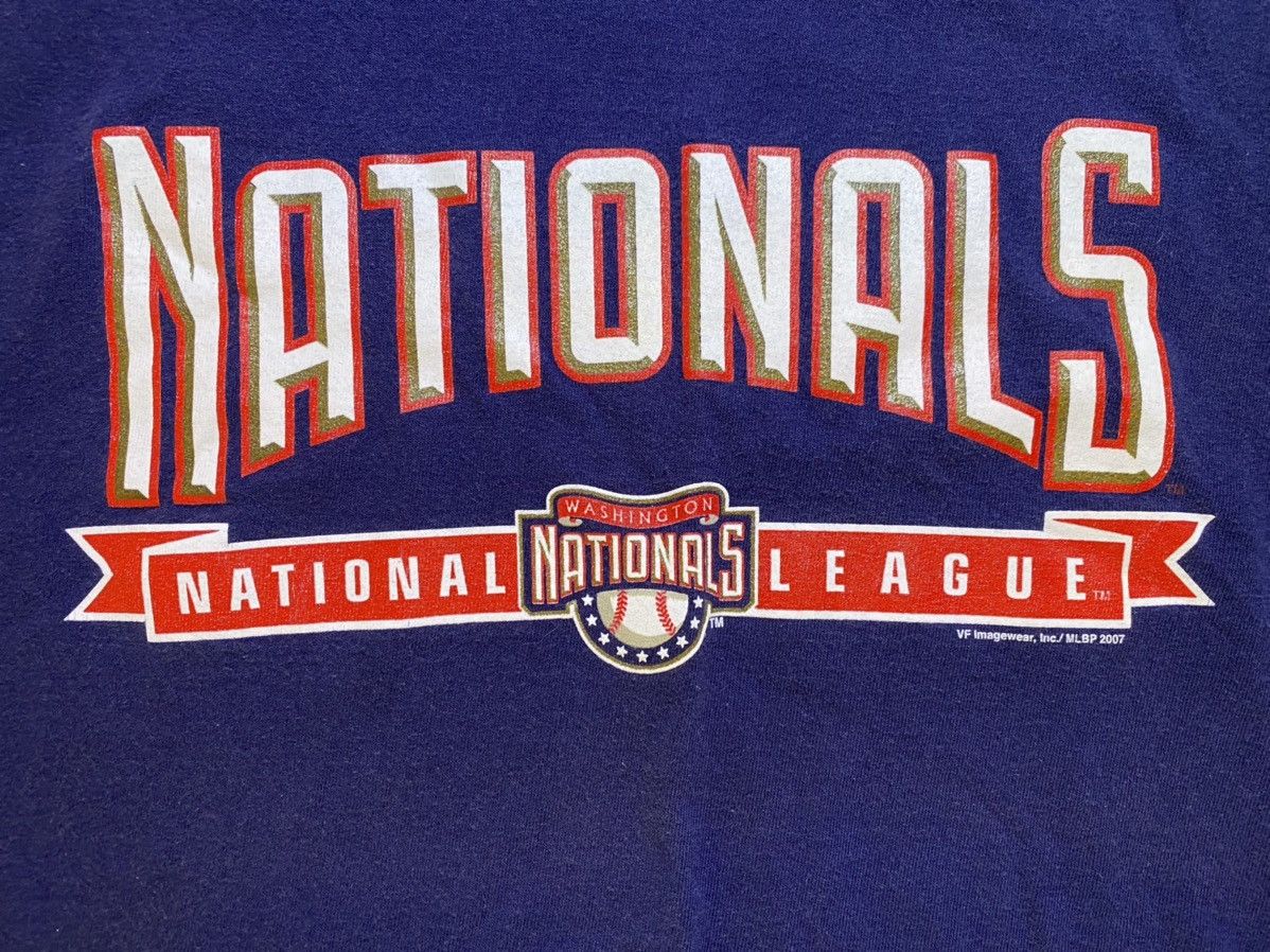 Lee 2007 Y2K Washington Nationals Big Image Lee Tee Size US XL / EU 56 / 4 - 2 Thumbnail