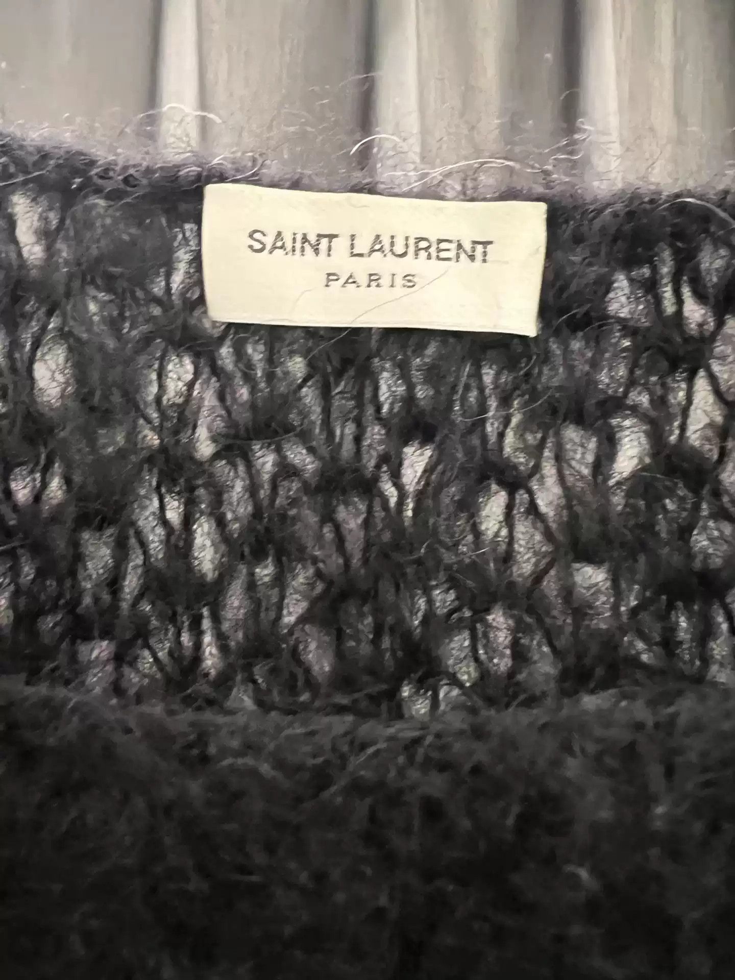 Saint Laurent Paris Saint Laurent 13Aw Mohair Sweater Size Xs Size US XS / EU 42 / 0 - 2 Thumbnail