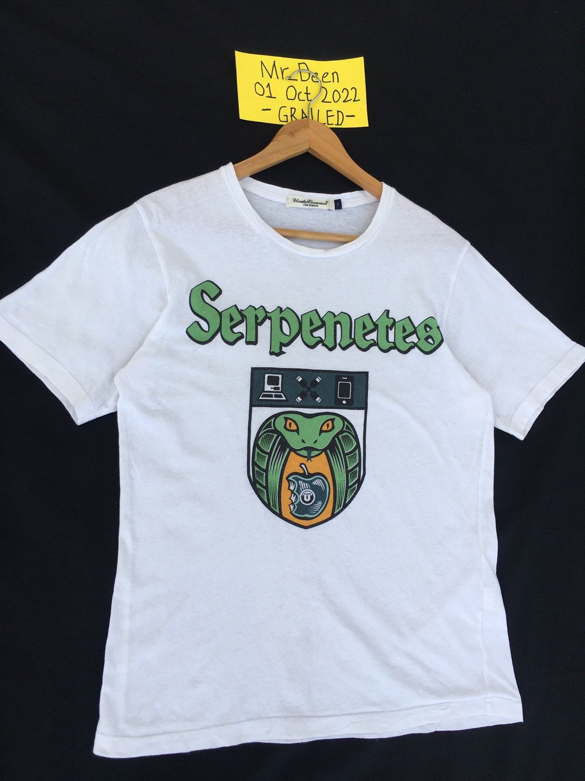 Undercover Undercoverism Serpenetes Early 2000s White T-Shirt Size US S / EU 44-46 / 1 - 6 Thumbnail
