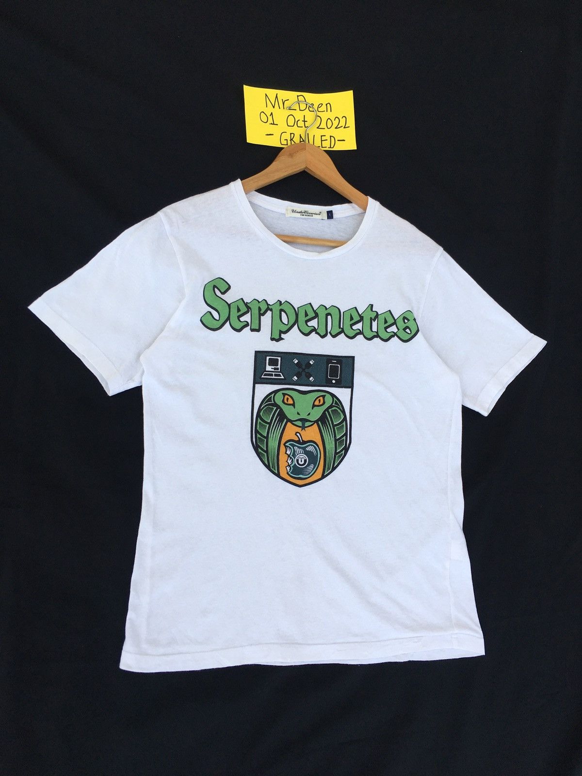 Undercover Undercoverism Serpenetes Early 2000s White T-Shirt Size US S / EU 44-46 / 1 - 3 Thumbnail
