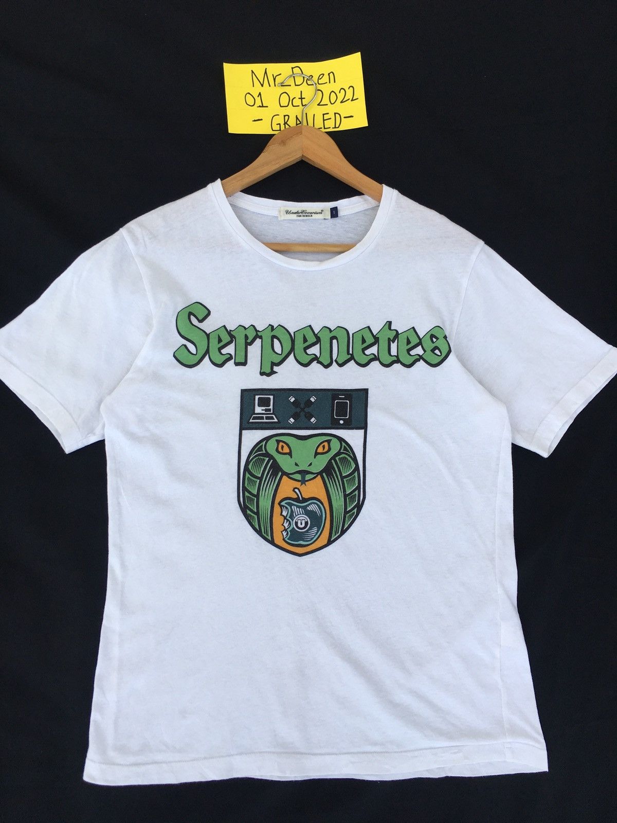 Undercover Undercoverism Serpenetes Early 2000s White T-Shirt Size US S / EU 44-46 / 1 - 5 Thumbnail