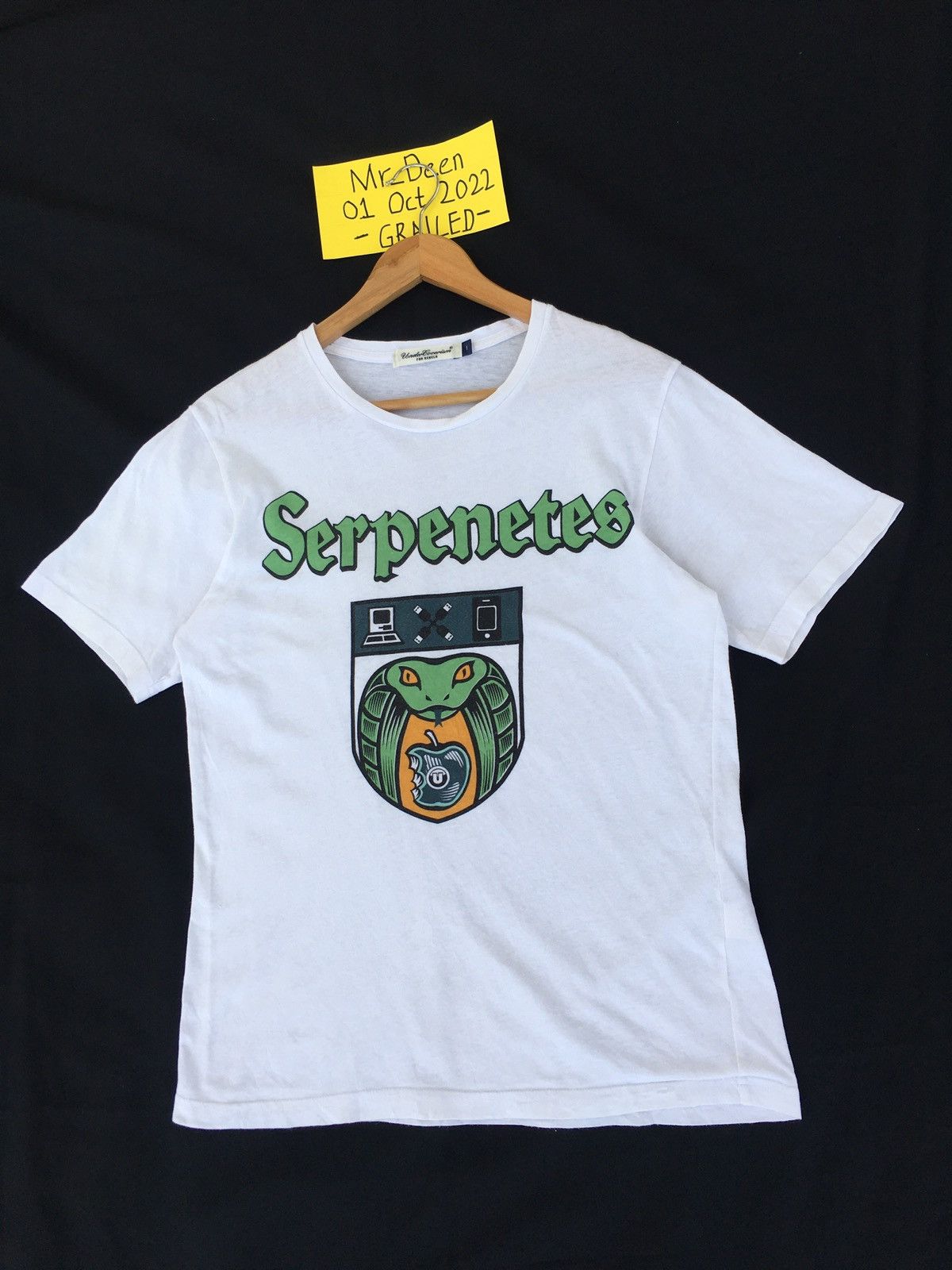 Undercover Undercoverism Serpenetes Early 2000s White T-Shirt Size US S / EU 44-46 / 1 - 4 Thumbnail