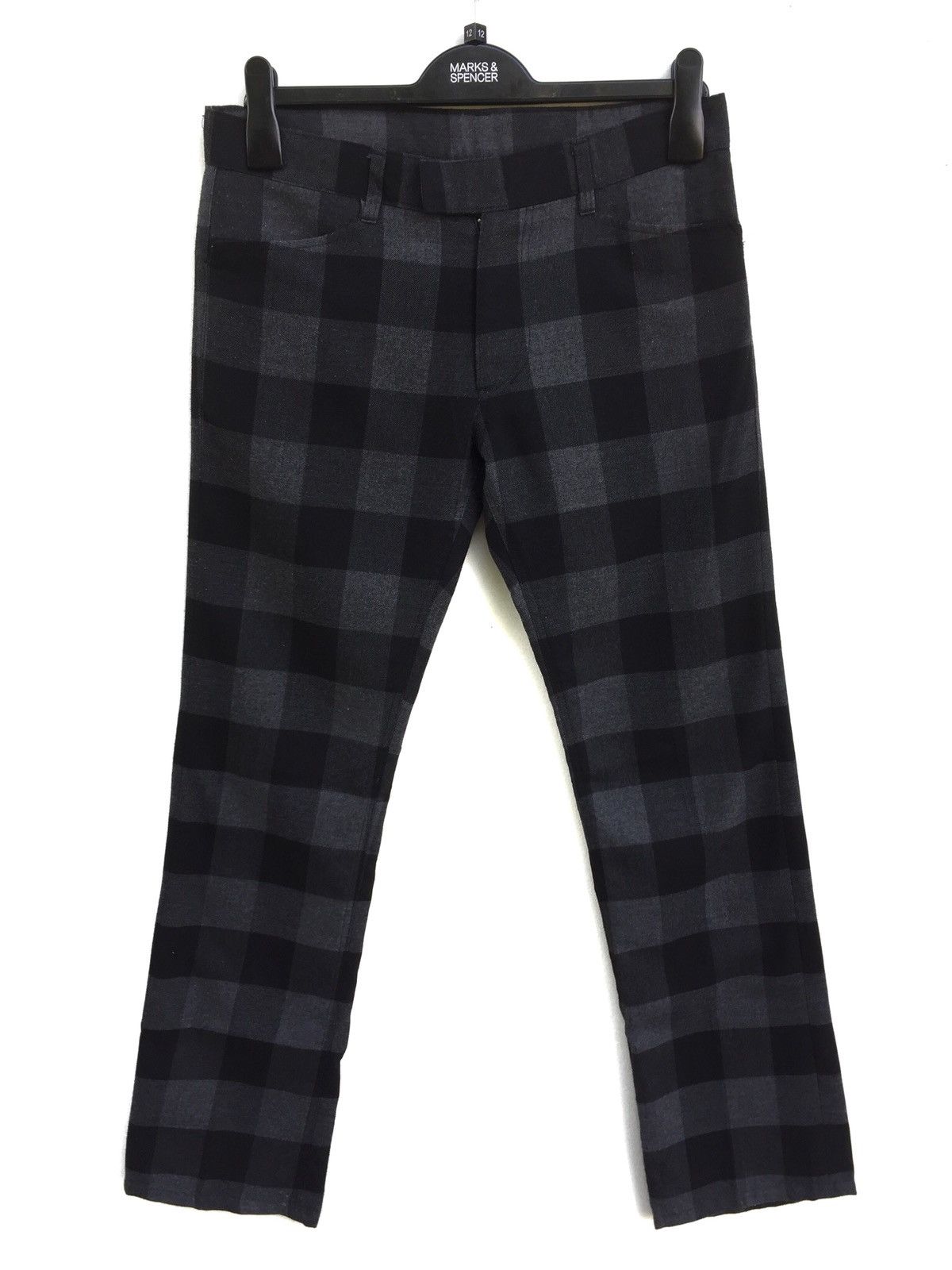 Designer × Japanese Brand Japanese Brand As Super Sonic Punk Tartan Plaid Pants Size US 31 - 1 Thumbnail