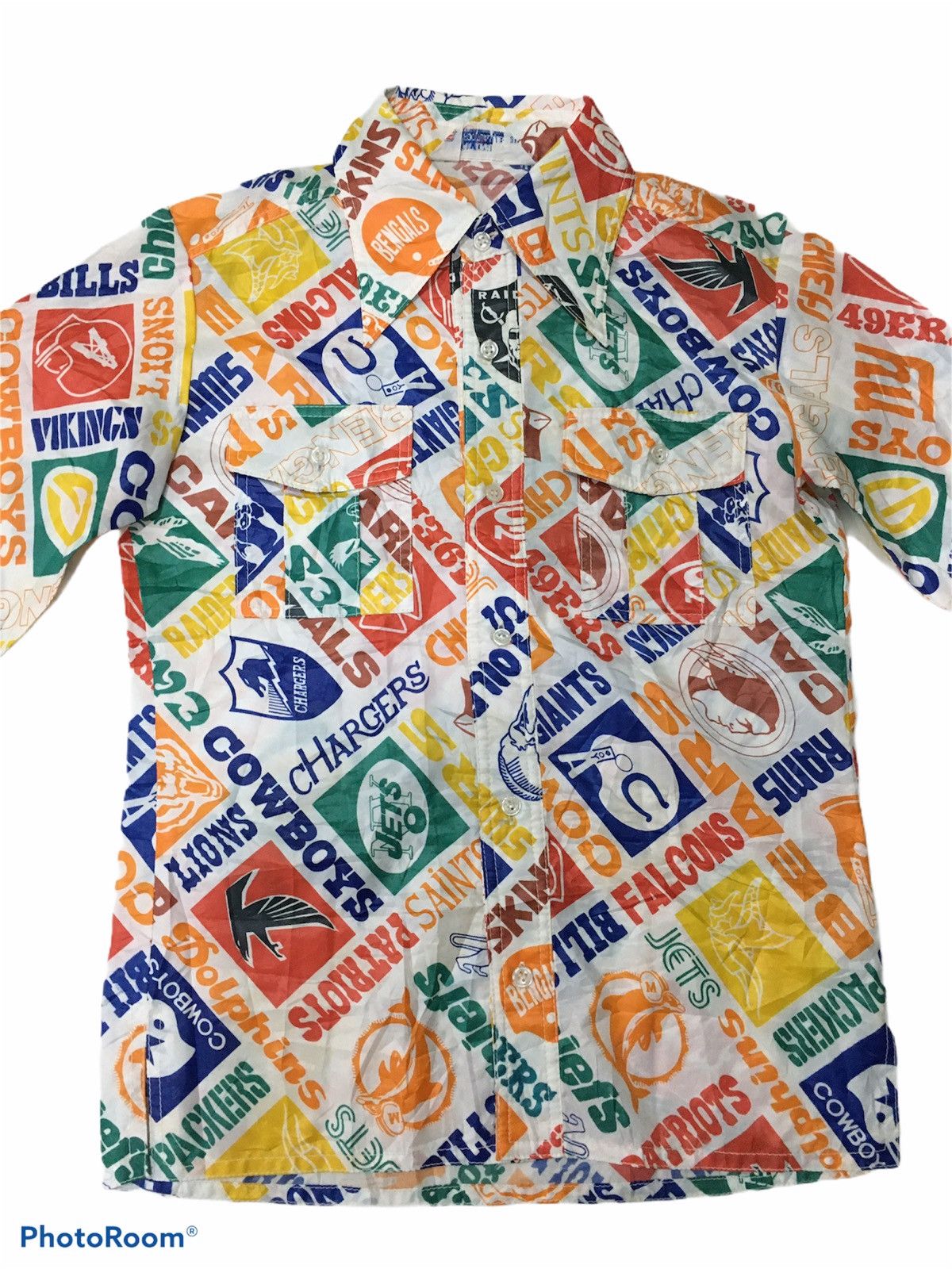 NFL × Vintage NFL Shirt Full Print Size US S / EU 44-46 / 1 - 3 Thumbnail