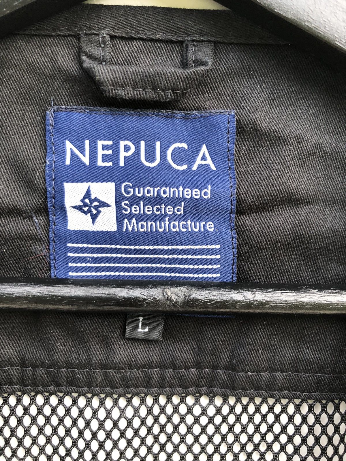 Japanese Brand Japanese Brand Nepuca Black Tactical Net Vest Size US M / EU 48-50 / 2 - 3 Thumbnail
