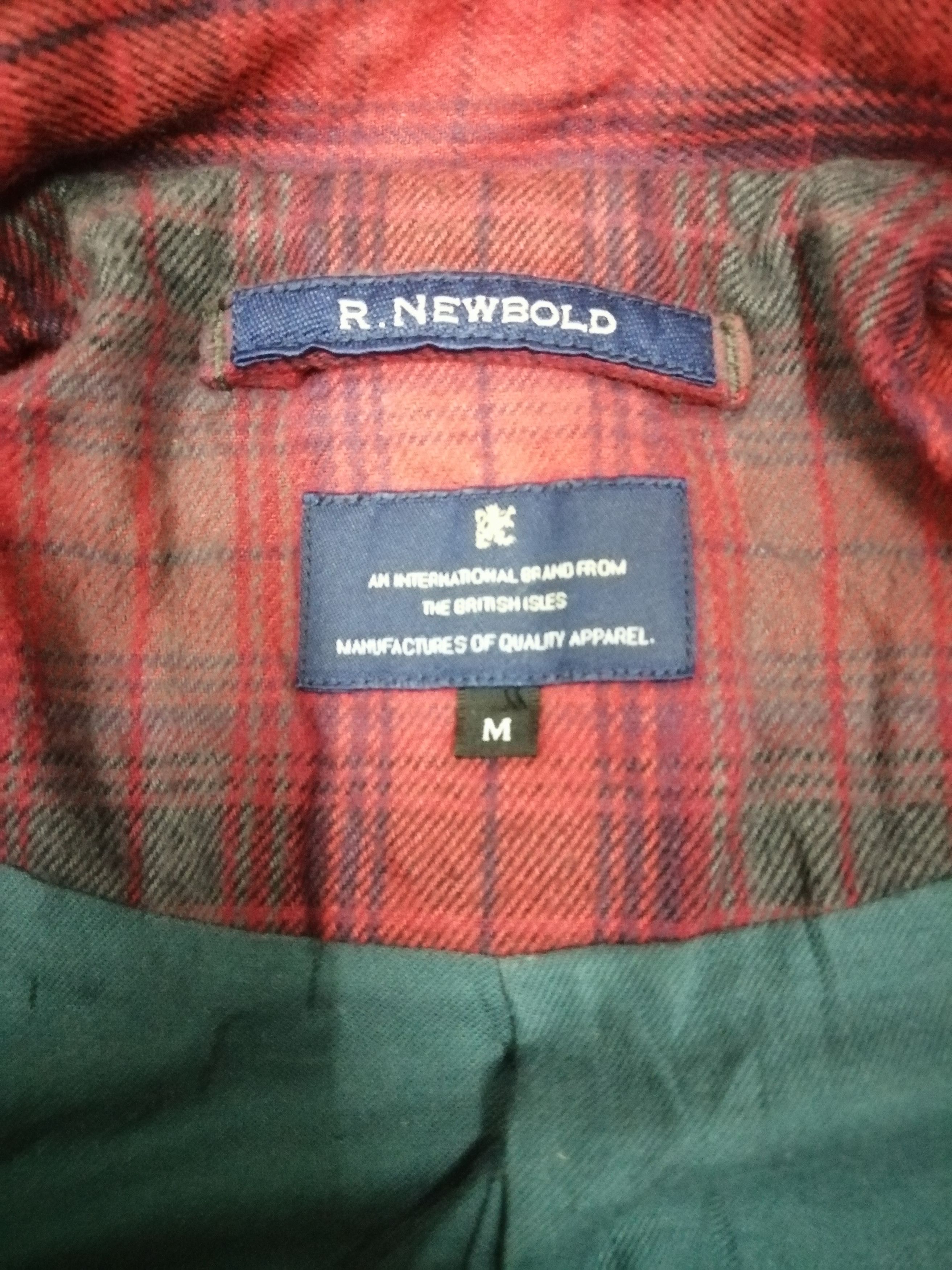 Paul Smith × R.Newbold Tartan Zipper Biker Jacket Size US M / EU 48-50 / 2 - 7 Thumbnail