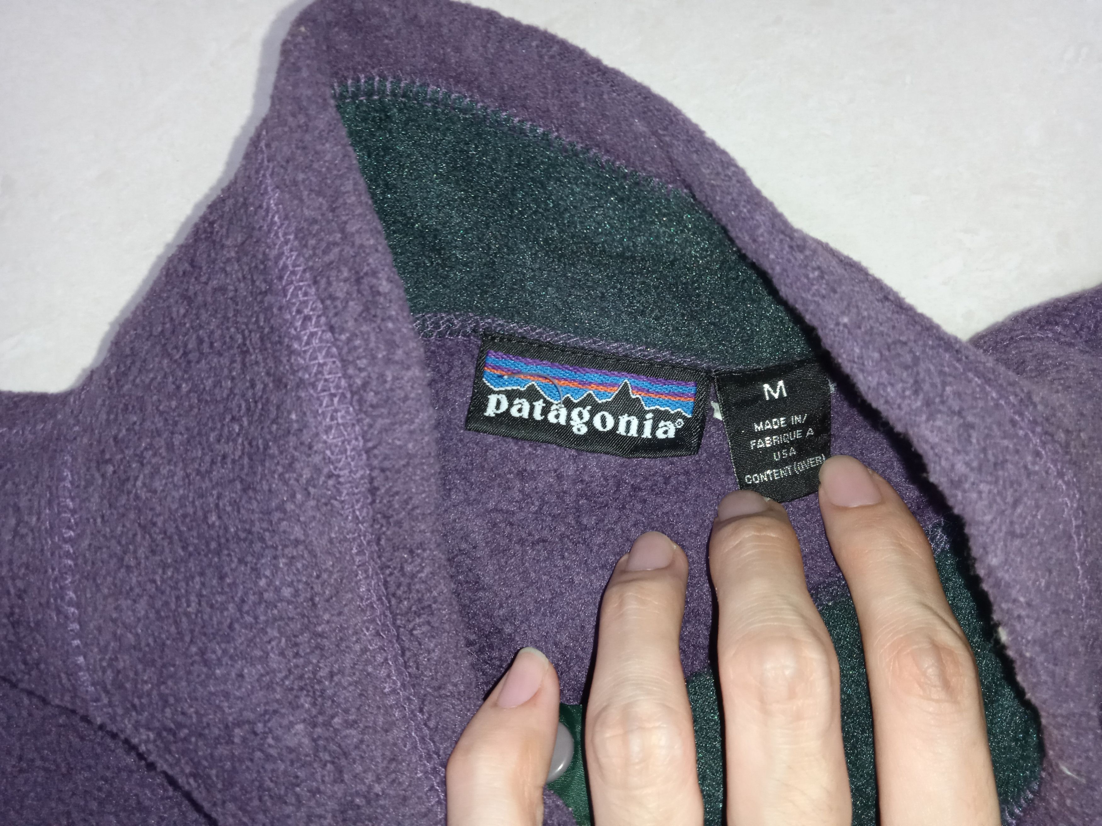 Patagonia Vintage Patagonia Deep-Pile Fleece Made in USA Size US M / EU 48-50 / 2 - 4 Thumbnail