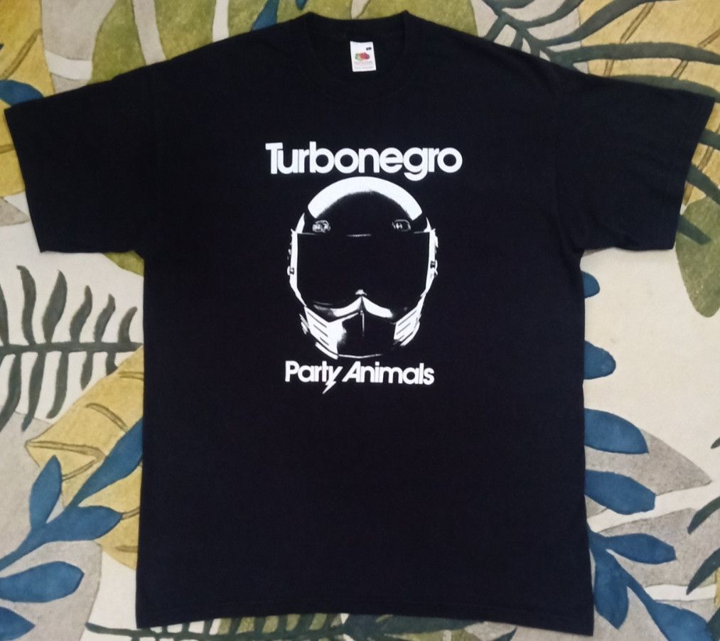 Band Tees × Vintage Vintage Turbonegro Party Animals T-shirt Size US L / EU 52-54 / 3 - 3 Thumbnail