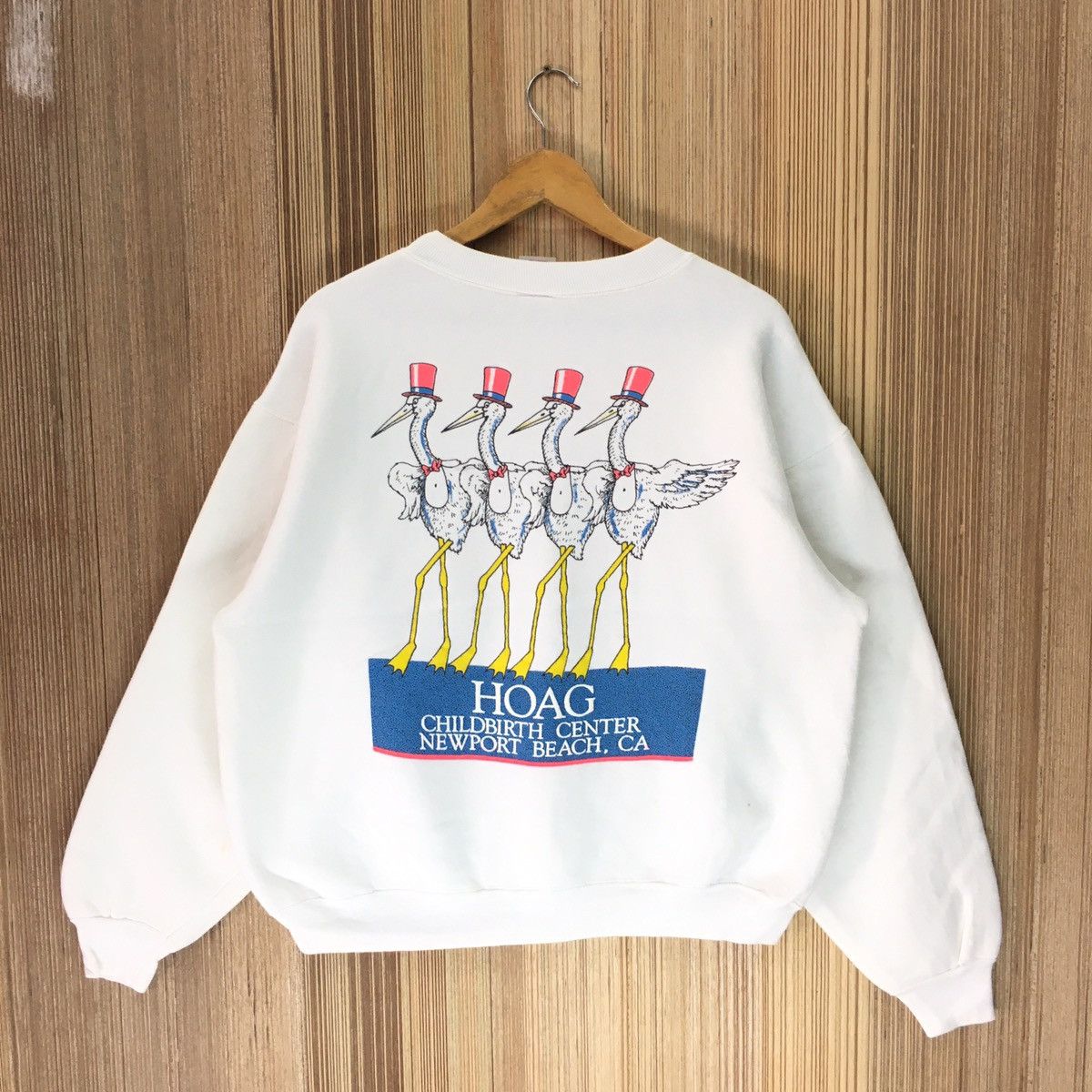 Vintage Vintage HOAG Childbirth Center New Port Beach Sweater Size US M / EU 48-50 / 2 - 3 Thumbnail