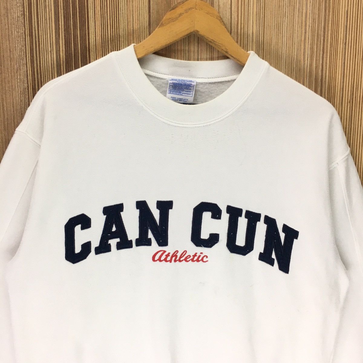 Sports Specialties × Vintage Vintage Can Cun Athletic Mexico Sweatshirt Size US M / EU 48-50 / 2 - 2 Thumbnail