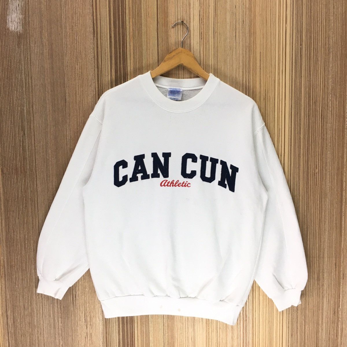 Sports Specialties × Vintage Vintage Can Cun Athletic Mexico Sweatshirt Size US M / EU 48-50 / 2 - 1 Thumbnail